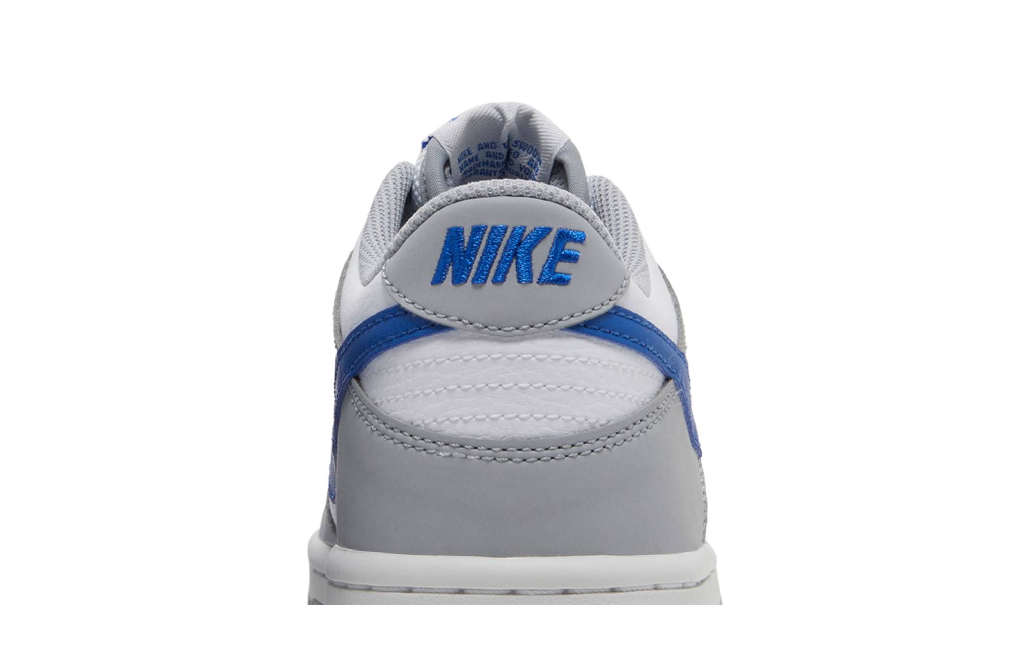 (Grade School) Nike Dunk Low Wolf Grey Royal FN3878-001 Moroen - Image 7