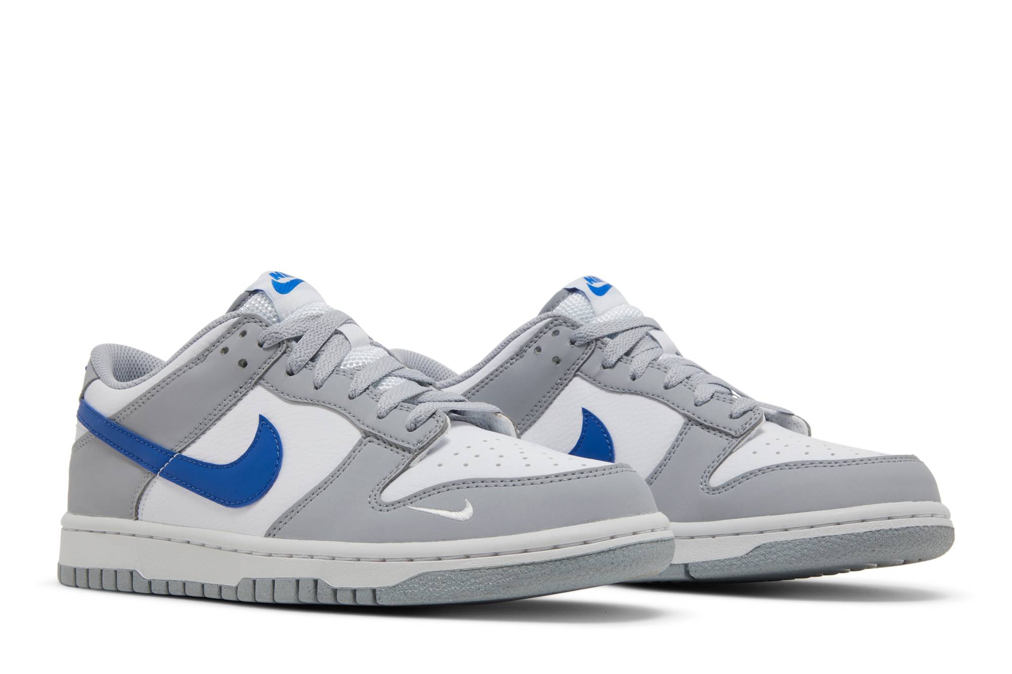 (Grade School) Nike Dunk Low Wolf Grey Royal FN3878-001 Moroen - Image 8