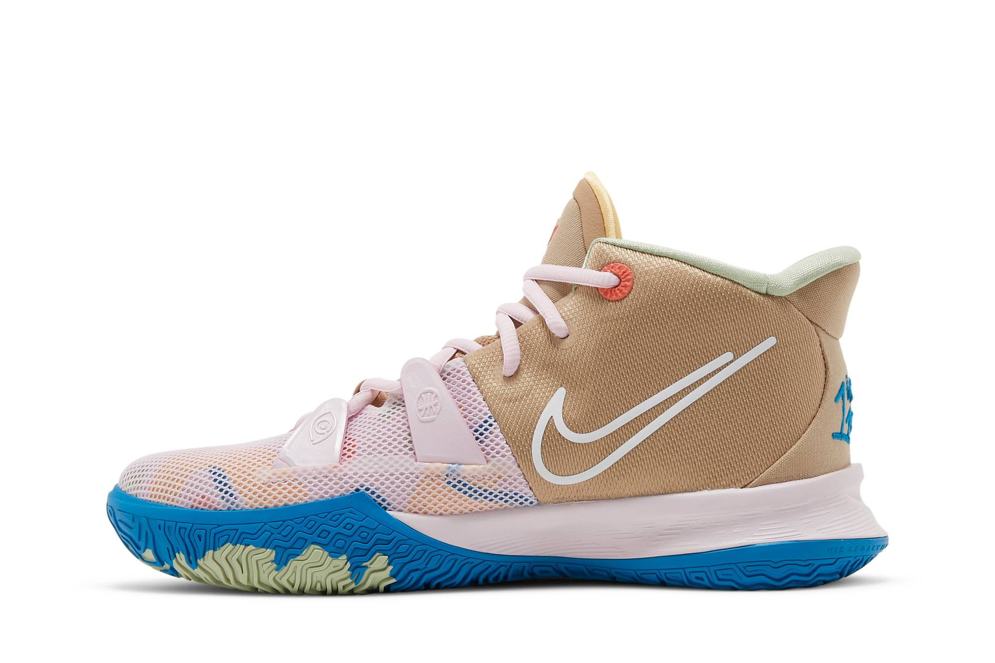 (Grade School) Nike Kyrie 7 1 World 1 People - Regal Pink CT4080-600 Moroen - Image 3
