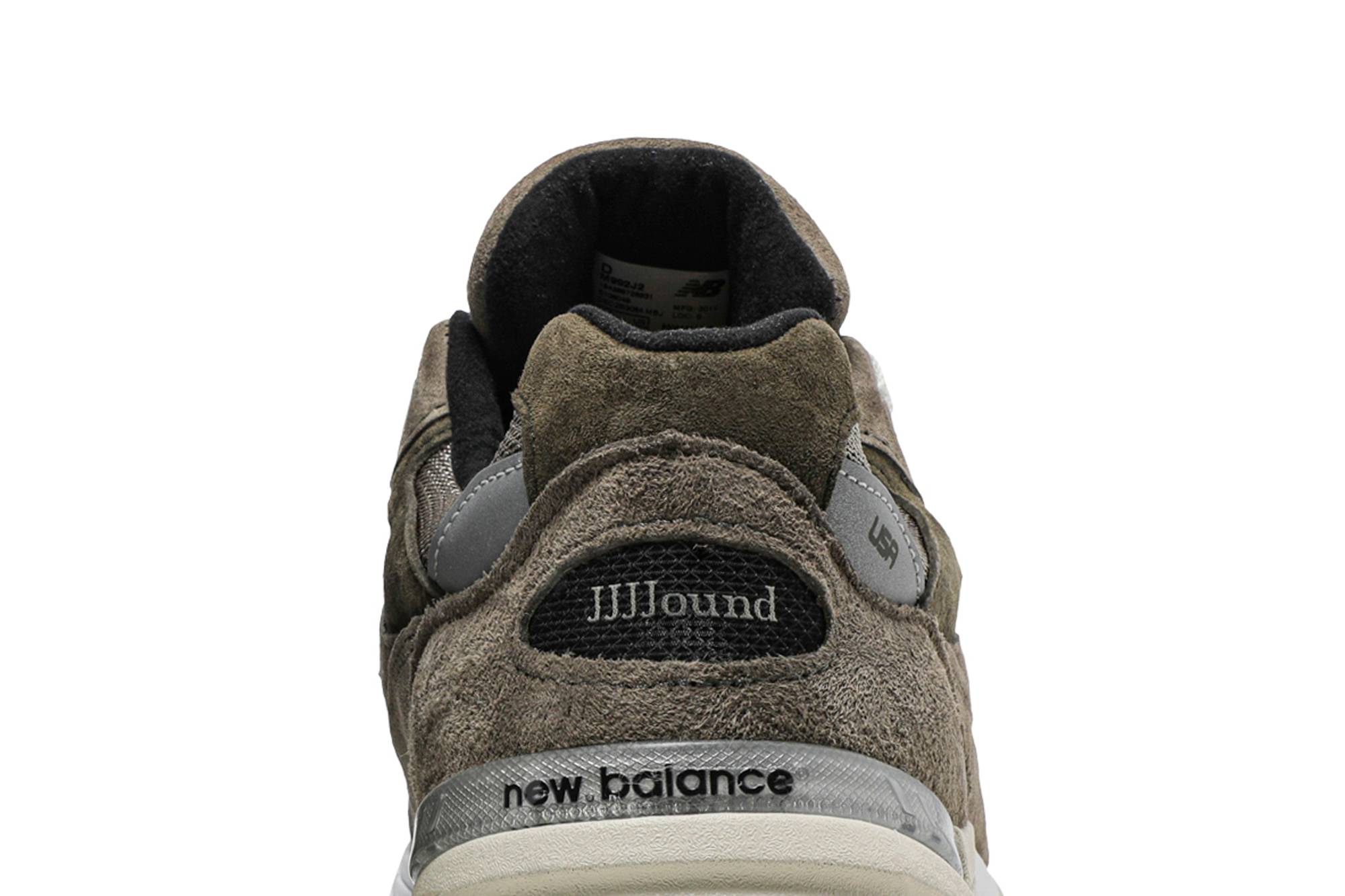 JJJJound x New Balance 992 Grey M992J2 Coiloa - Afbeelding 7