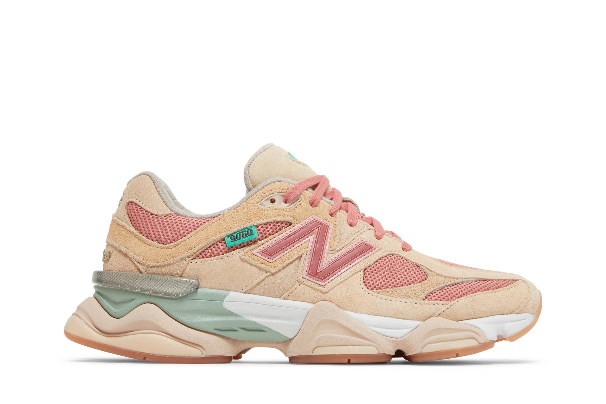 Joe Freshgoods x New Balance 9060 - Inside Voices Penny Cookie Pink U9060JF1 Moroen
