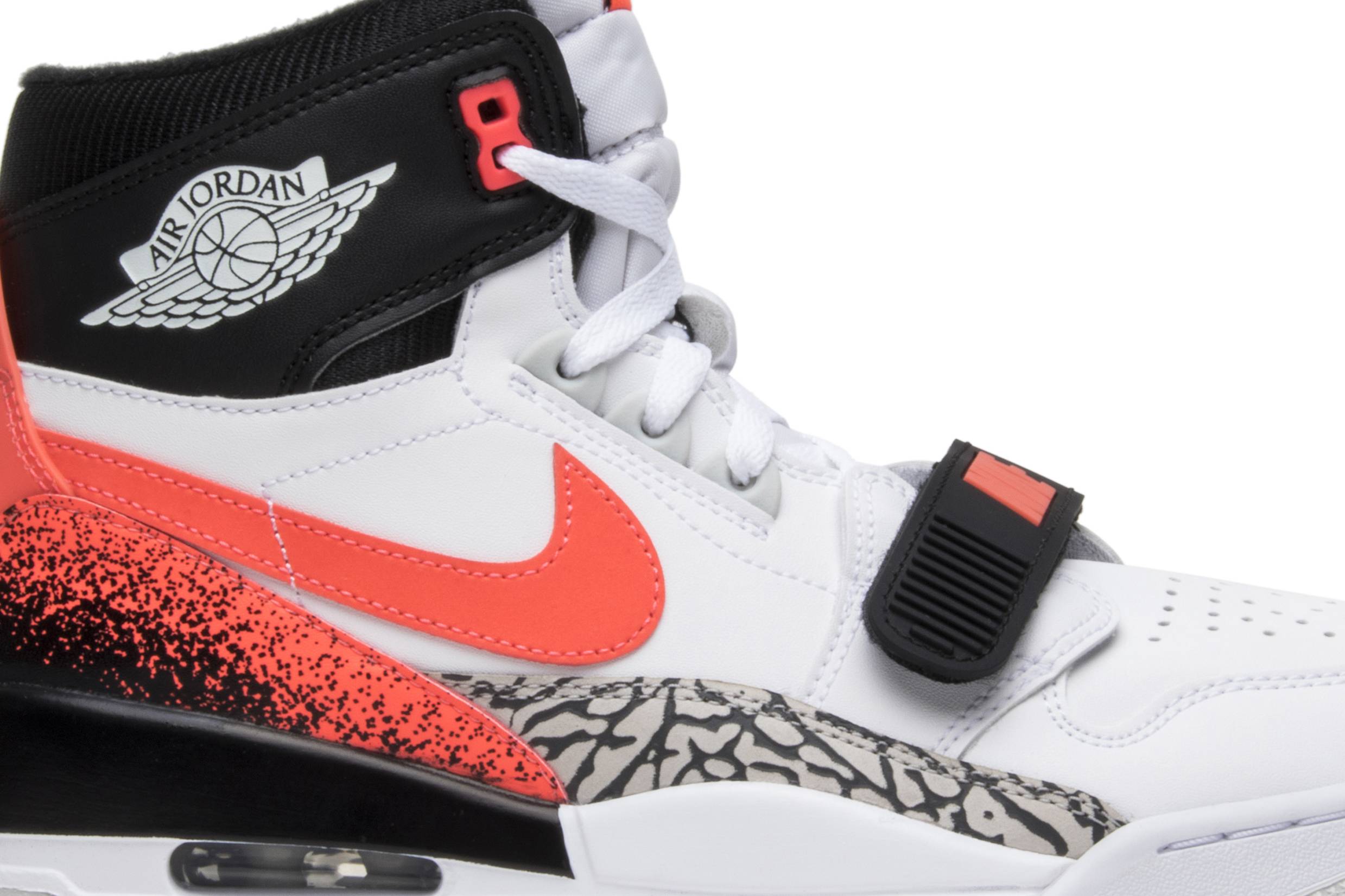 Just Don x Air Jordan Legacy 312 Hot Lava AQ4160-108 Moroen - Image 2