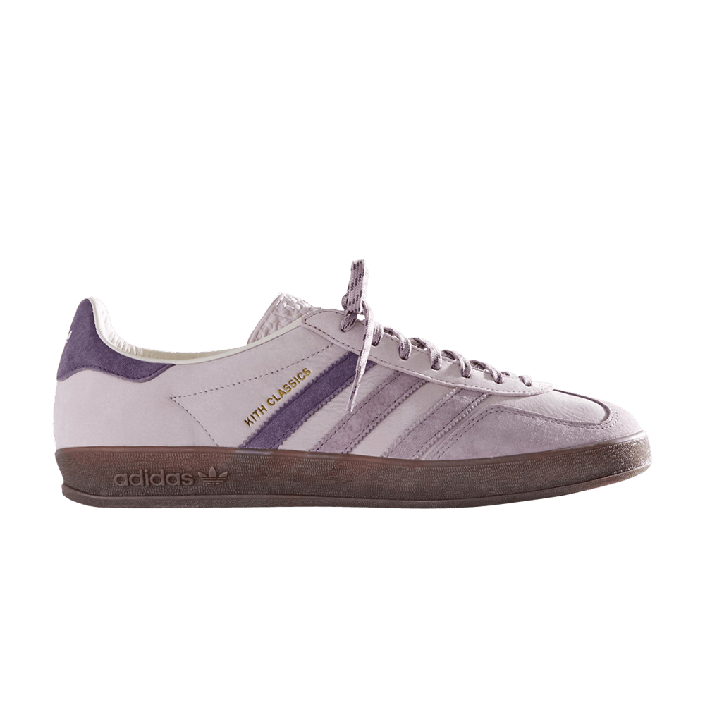Kith x adidas Gazelle Indoor 'Classics Program - Ash Purple' IH0120 Gloiber