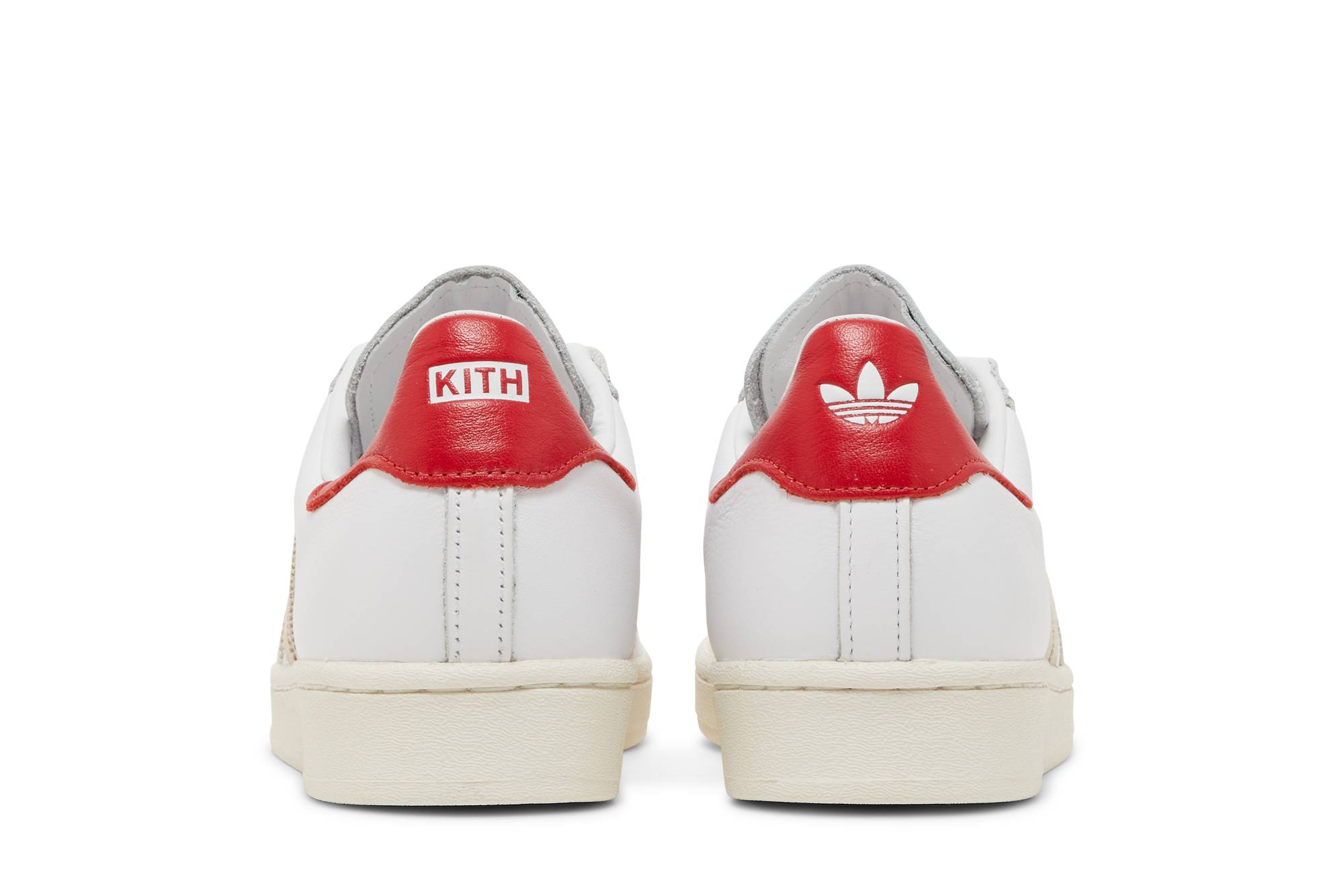 KITH x adidas Superstar 'Classics Program - White Red' GY2543 - Imagem 6