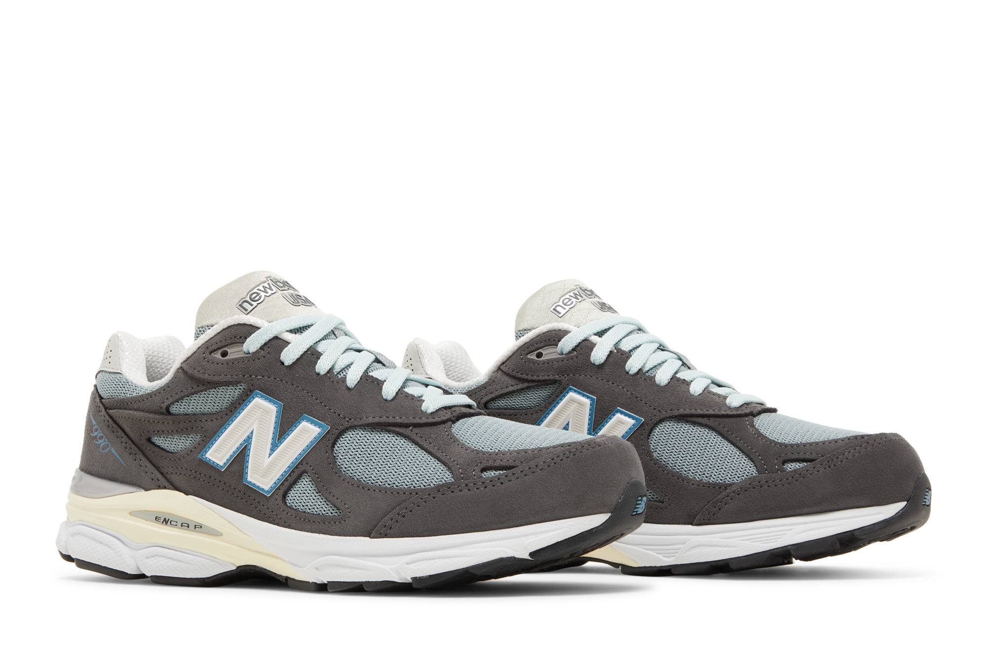 KITH x New Balance 990v3 Made in USA Steel Blue M990KS3 Coiloa - Image 8