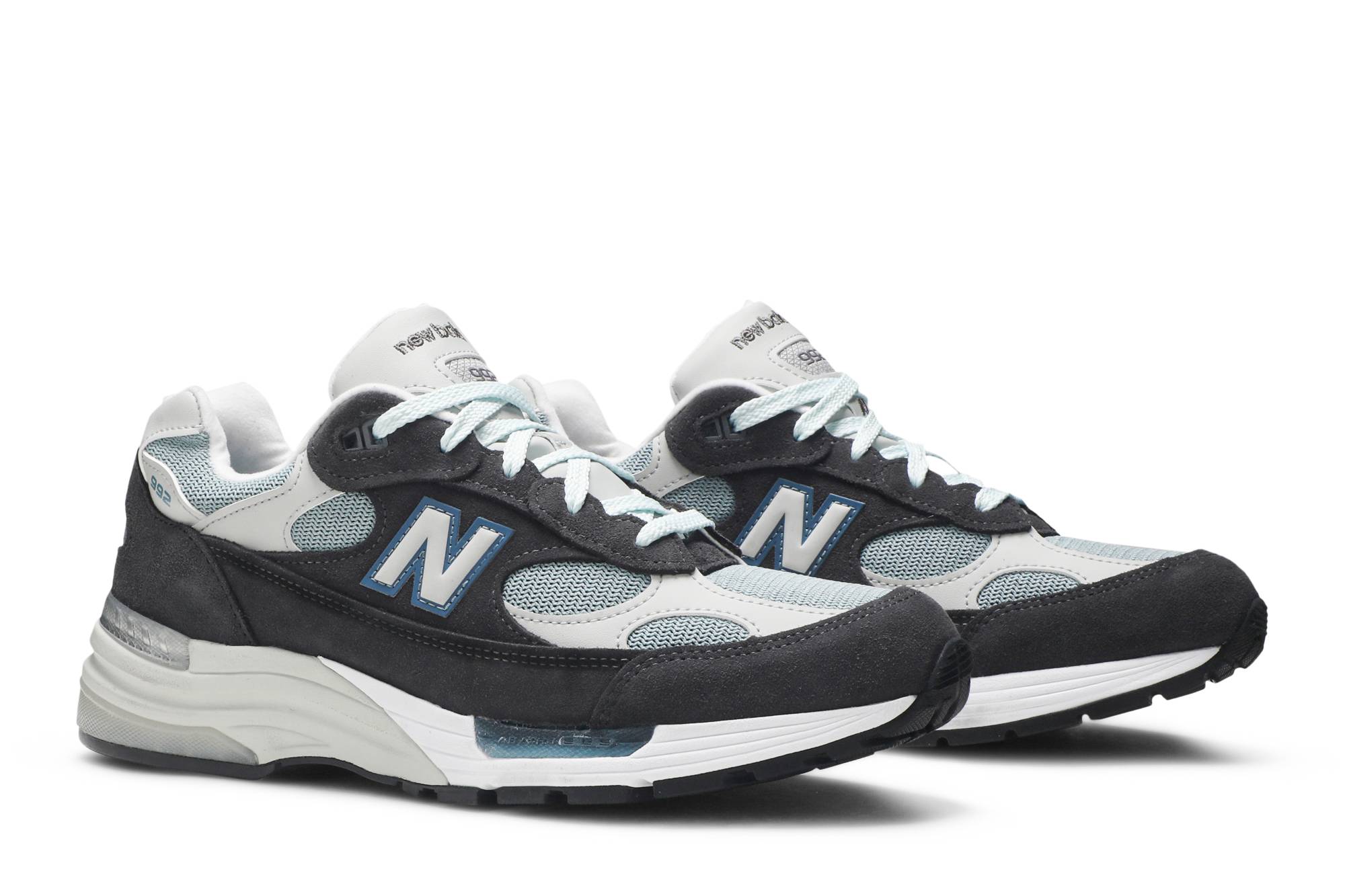 KITH x New Balance 992 Made In USA Steel Blue M992KT Coiloa - Image 8