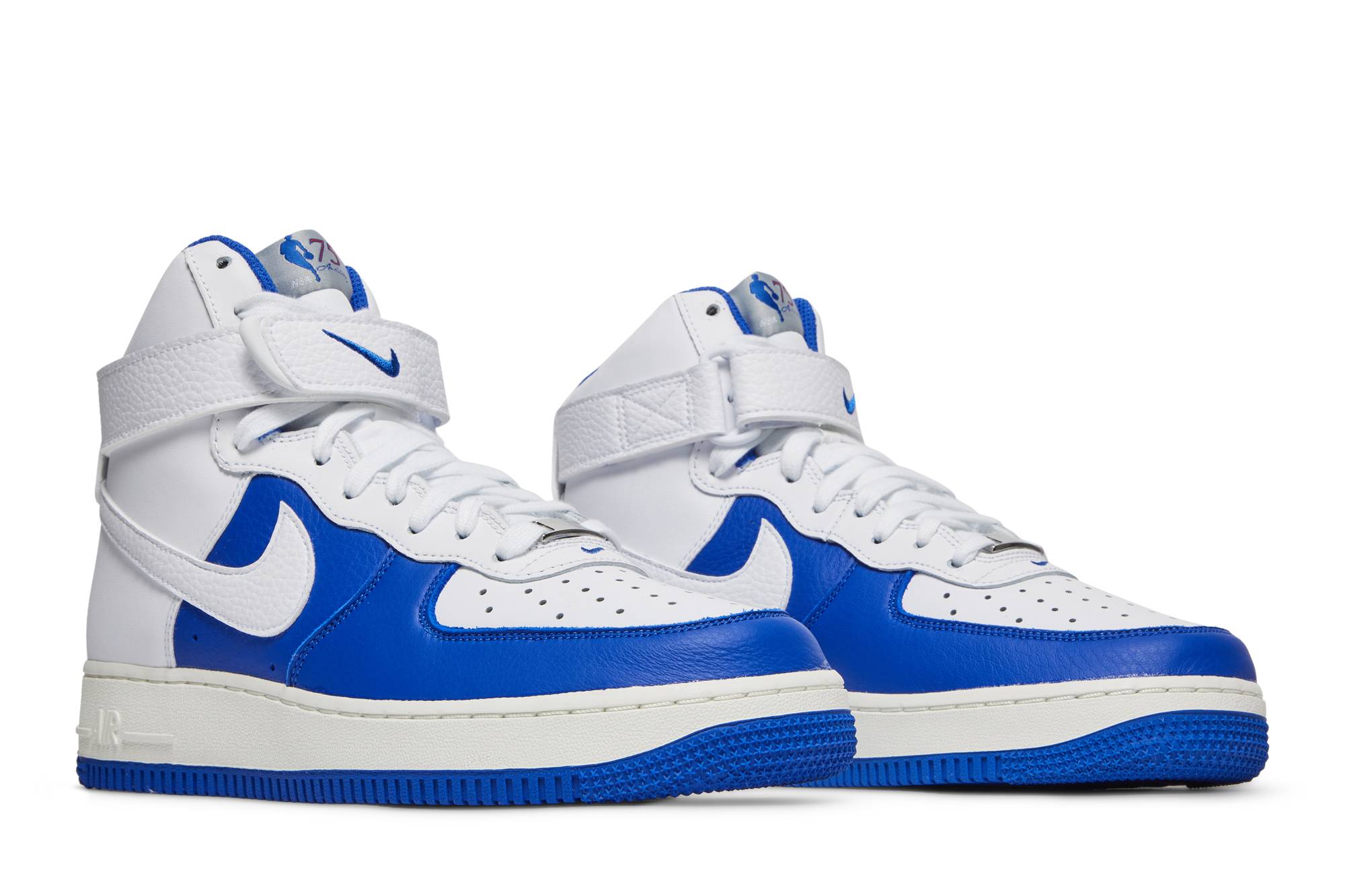 NBA x Nike Air Force 1 High '75th Anniversary Royal White' DC8870-100 - Image 8