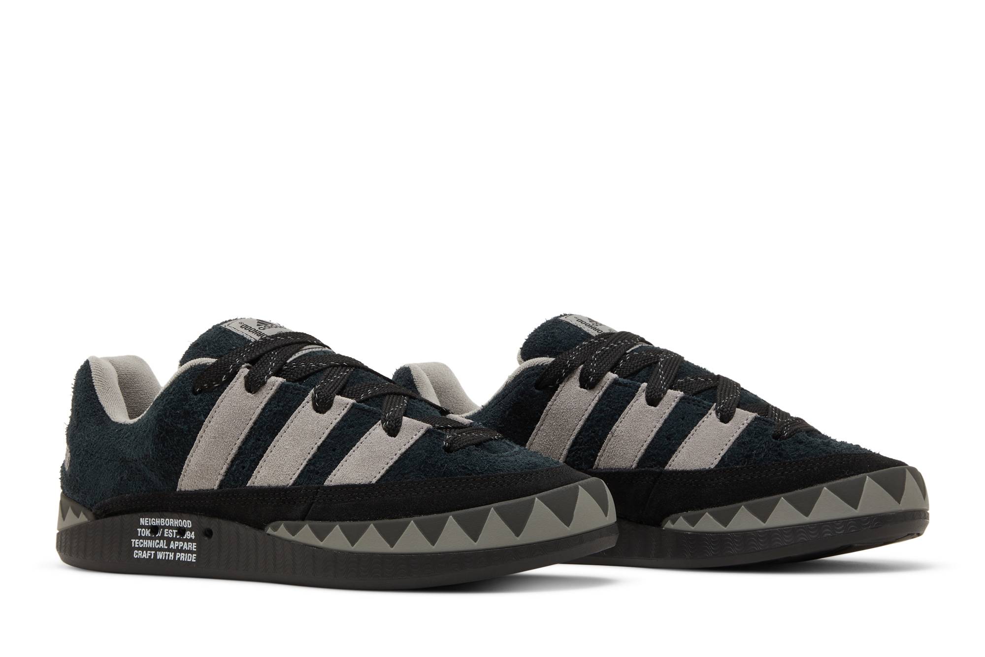 NEIGHBORHOOD x adidas Originals Adimatic 'Core Black/Solid Gray' HP6770 - Afbeelding 8