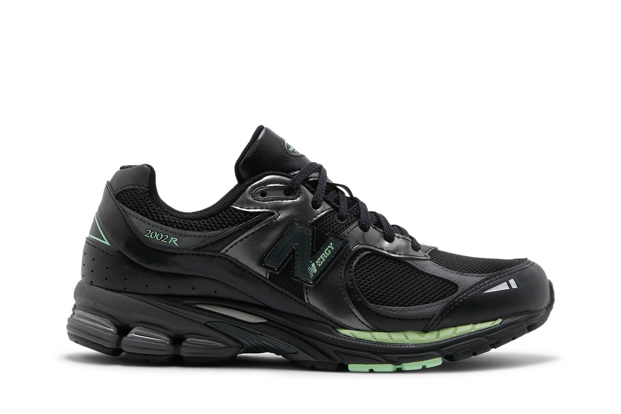 New Balance 2002R Black Silver Green M2002RLD Simpleartly Store
