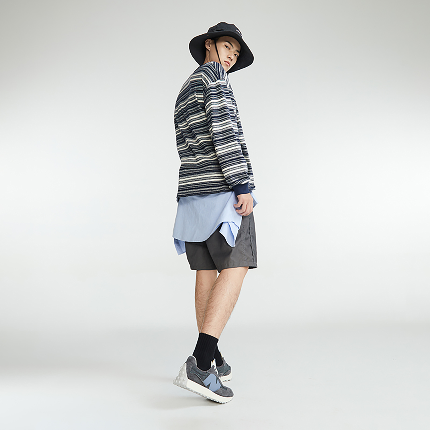 New Balance 327 'Light Grey Blue' U327WPC - Image 8