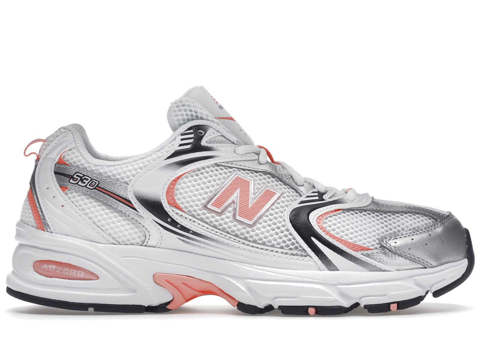 New Balance 530 White Paradise Pink MR530MAC Simpleartly Store