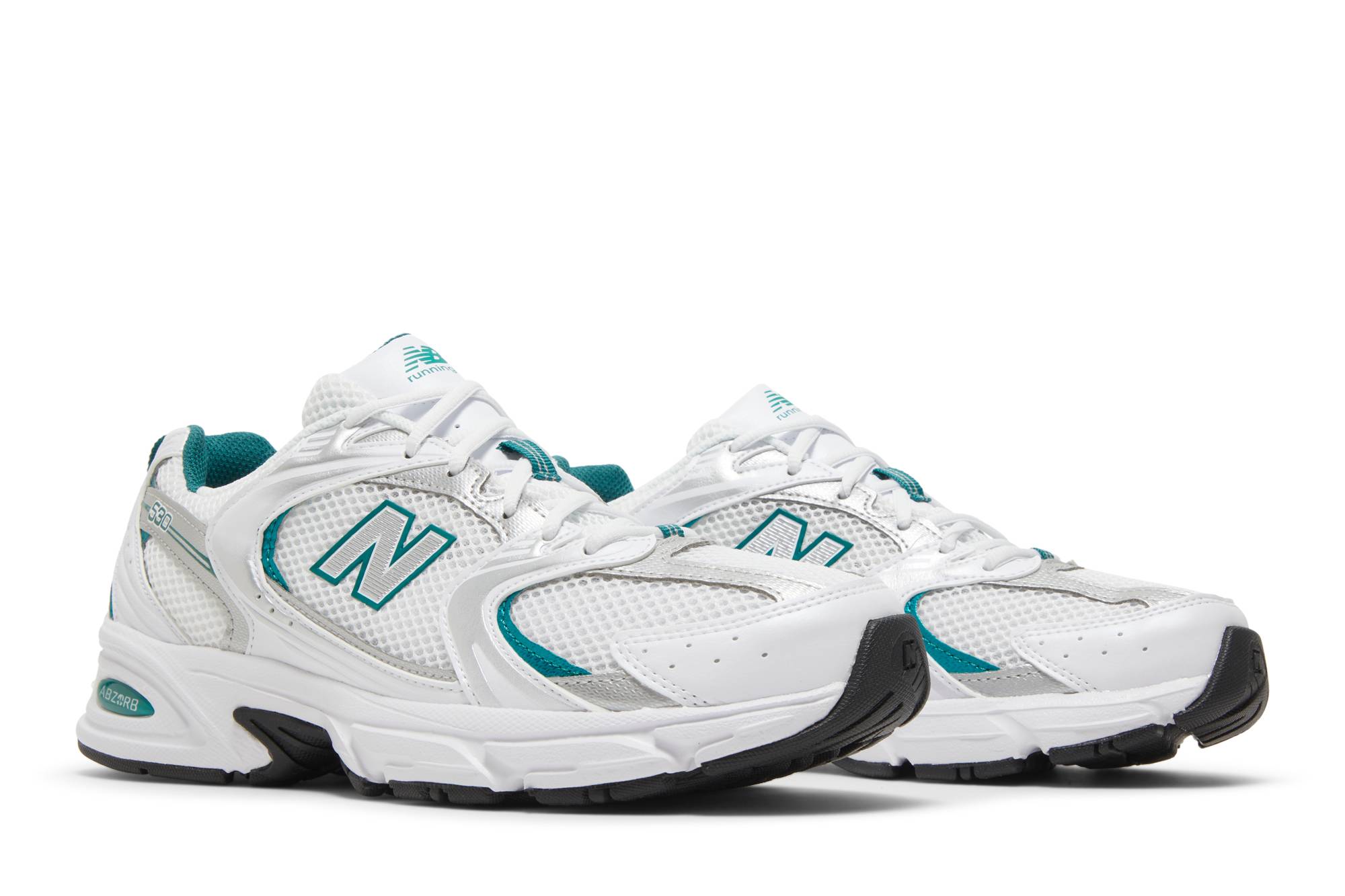 New Balance 530 'White Silver Green' MR530AB - Image 8