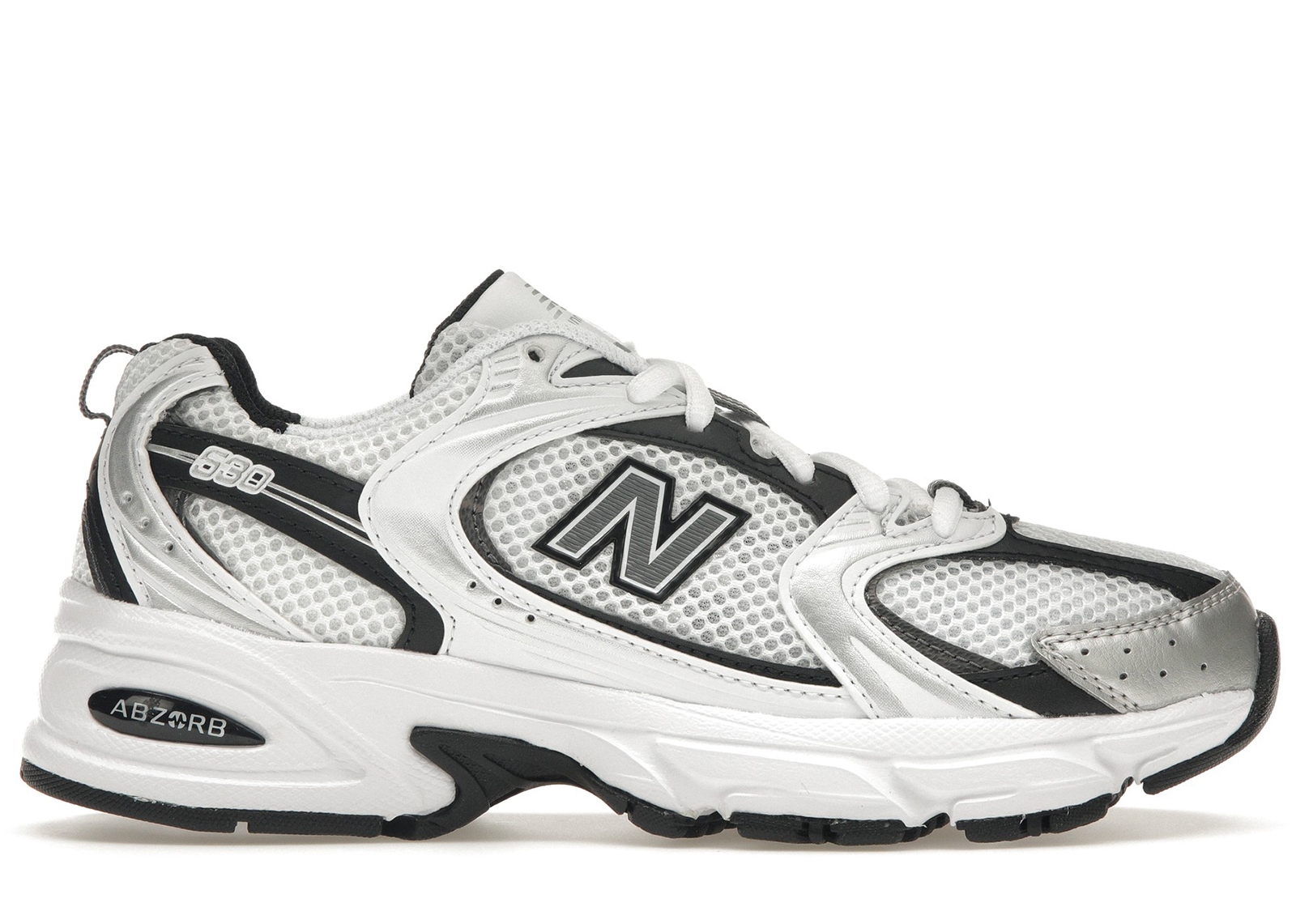 New Balance 530 White Silver Metallic MR530LB Simpleartly Store
