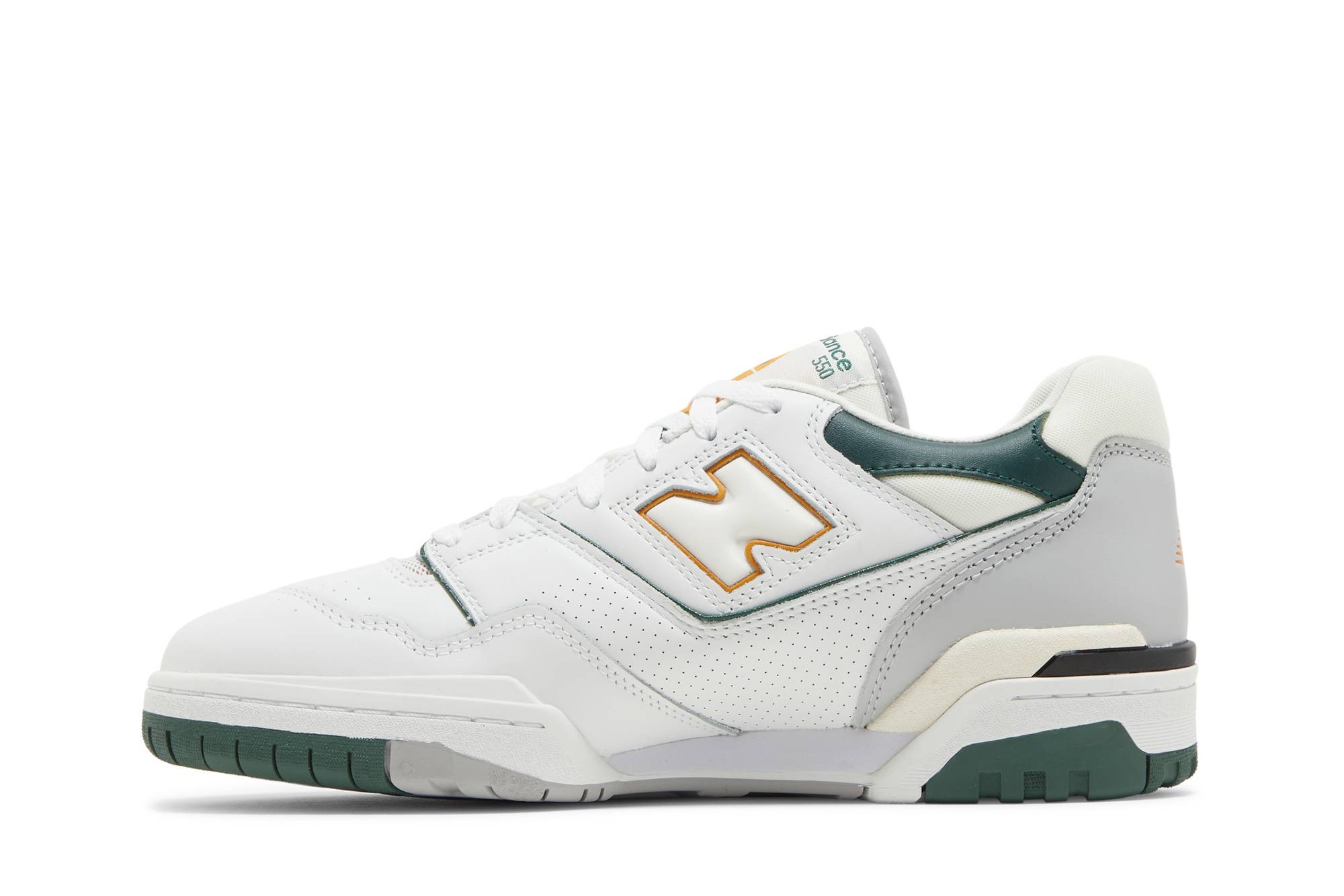 New Balance 550 White Nightwatch Green BB550PWC Coiloa - Imagen 3