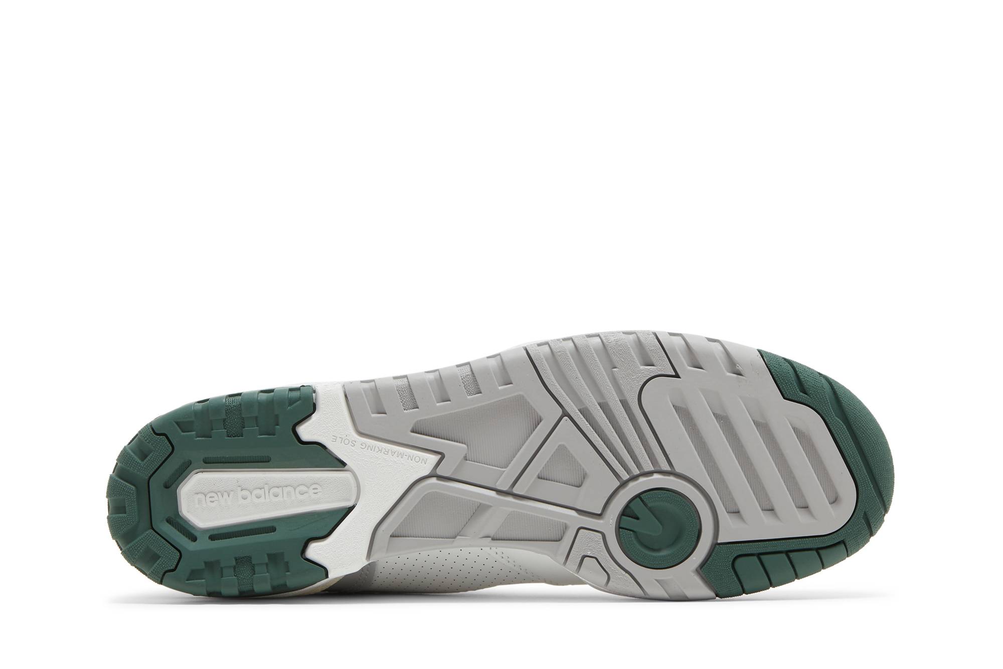 New Balance 550 White Nightwatch Green BB550PWC Coiloa - Imagen 4