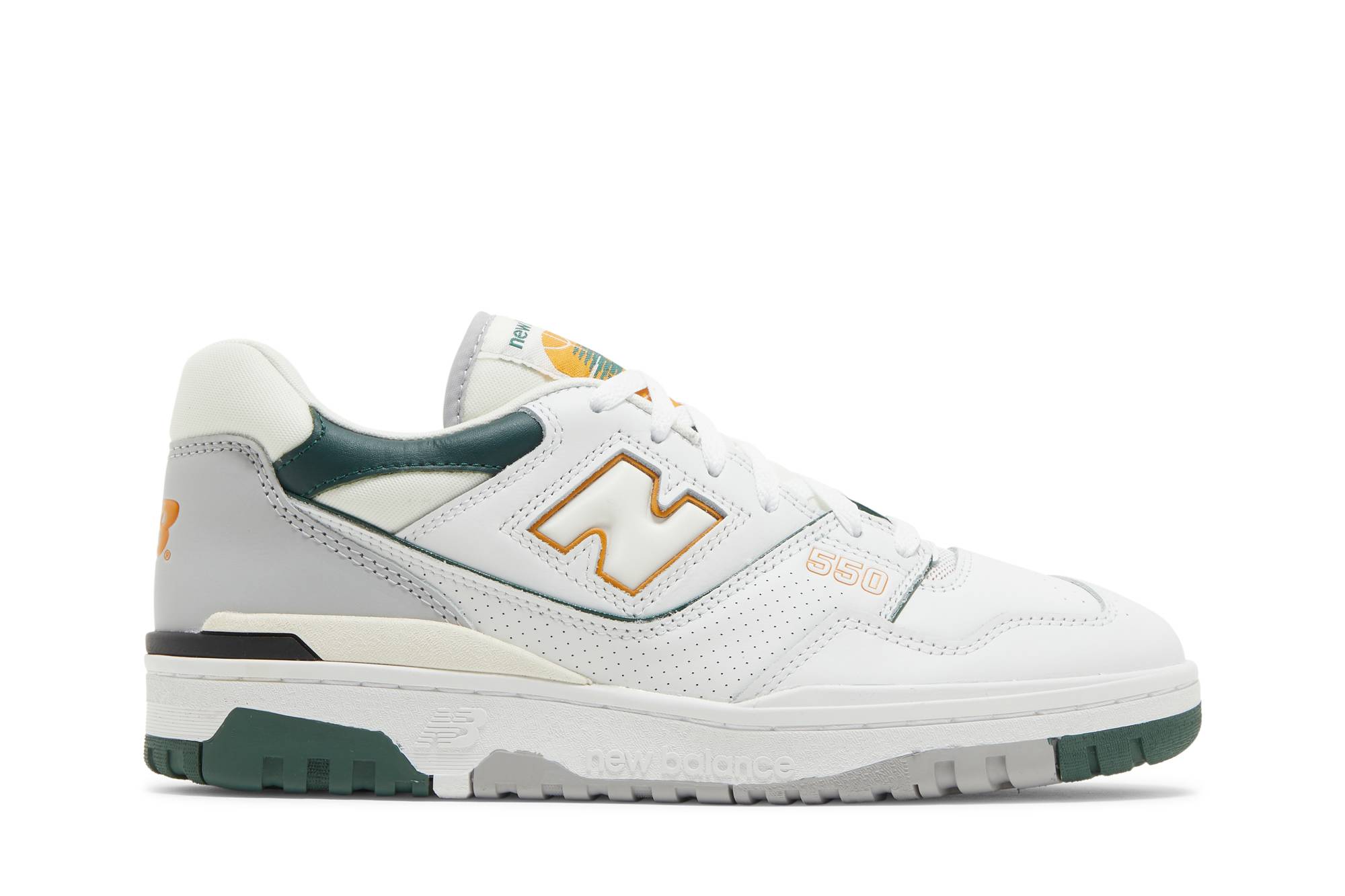 New Balance 550 White Nightwatch Green BB550PWC Coiloa