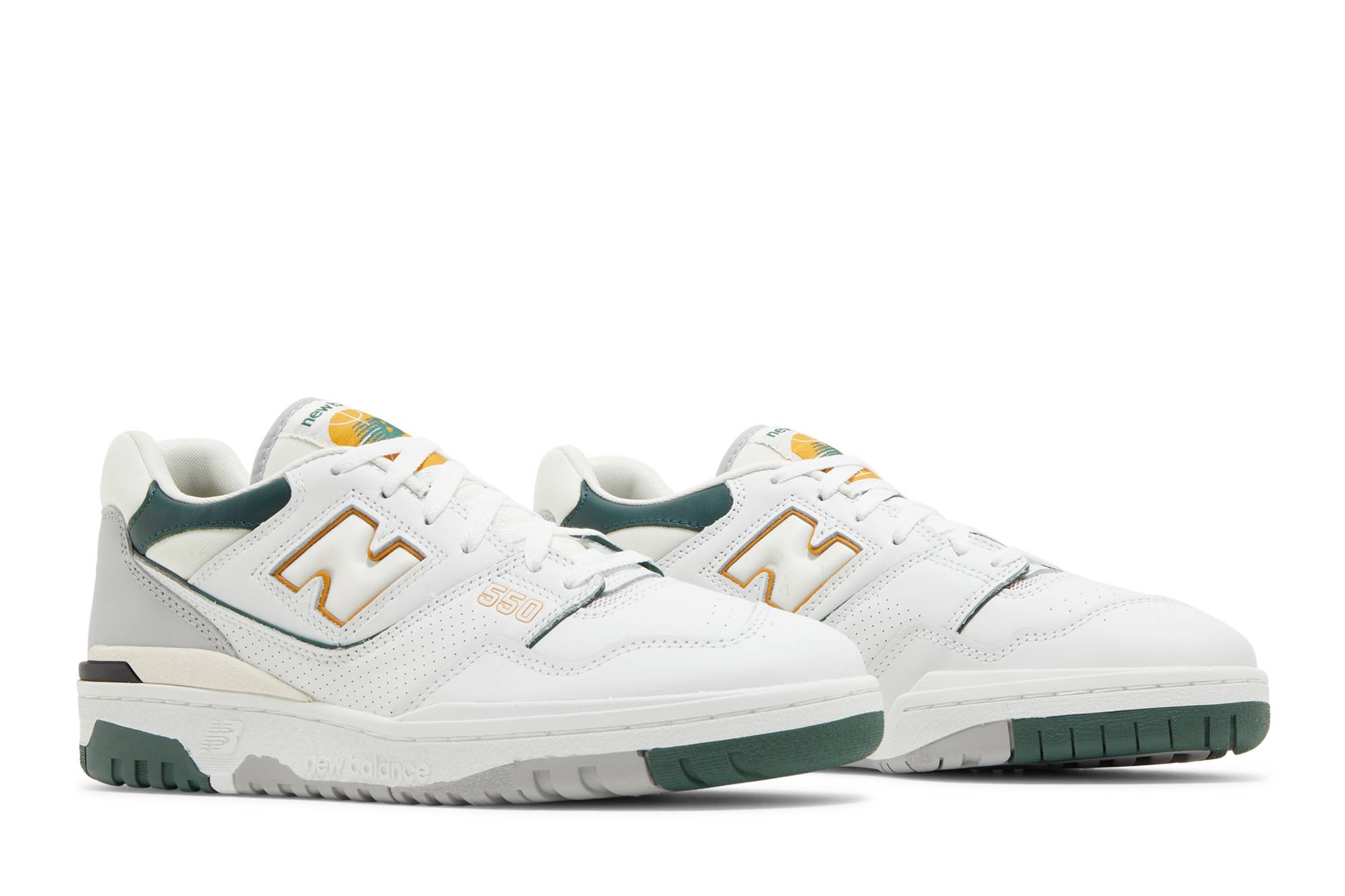 New Balance 550 White Nightwatch Green BB550PWC Coiloa - Imagen 8
