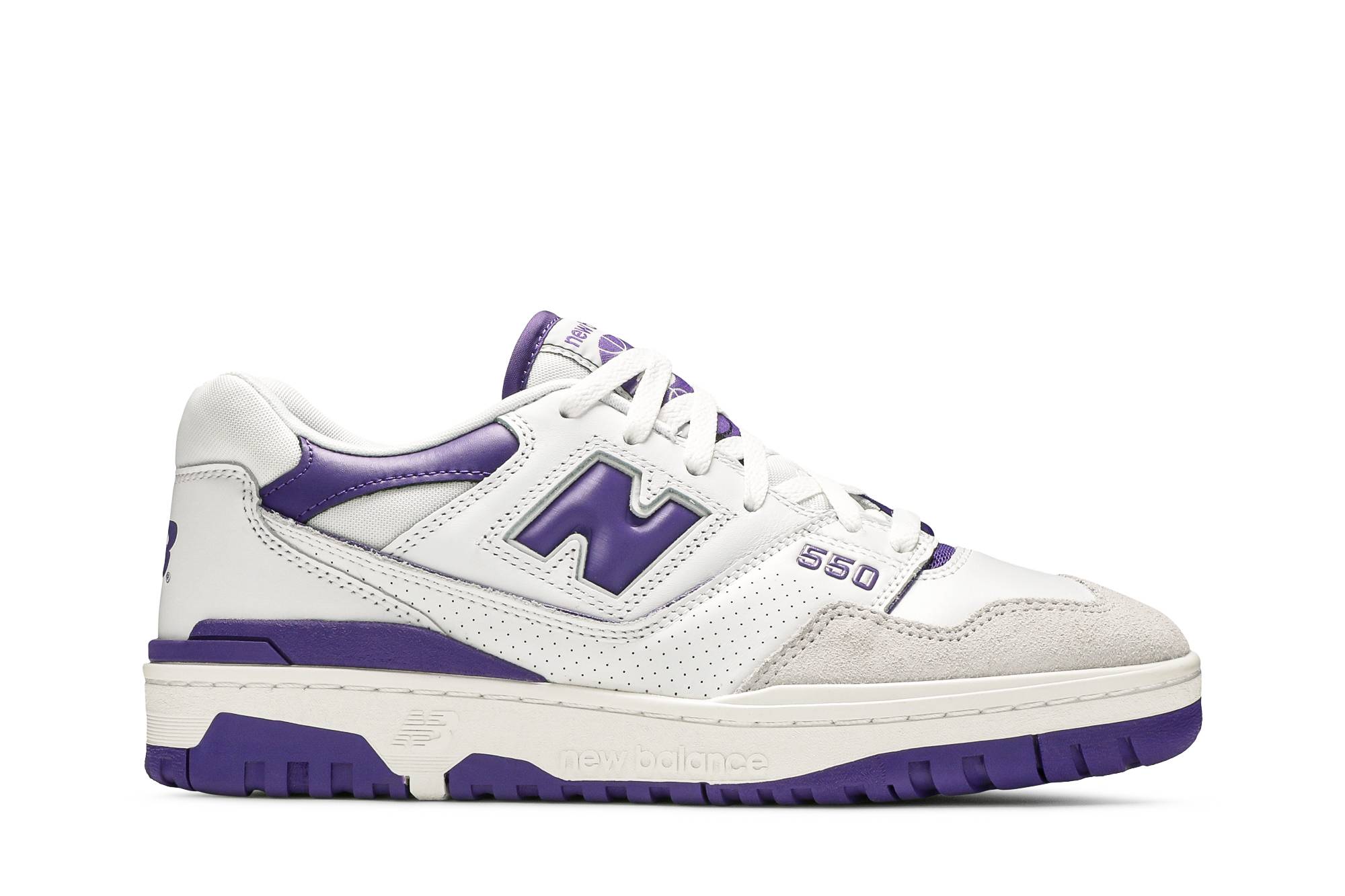 New Balance 550 White Purple BB550WR1 Simpleartly Store