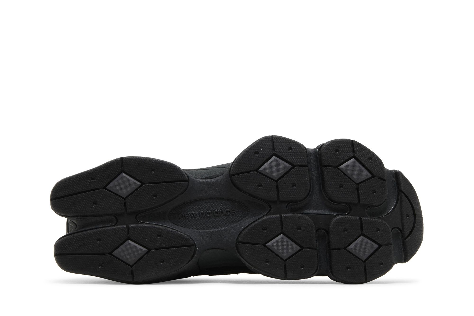 New Balance 9060 'Triple Black Leather' U9060NRI - Image 4