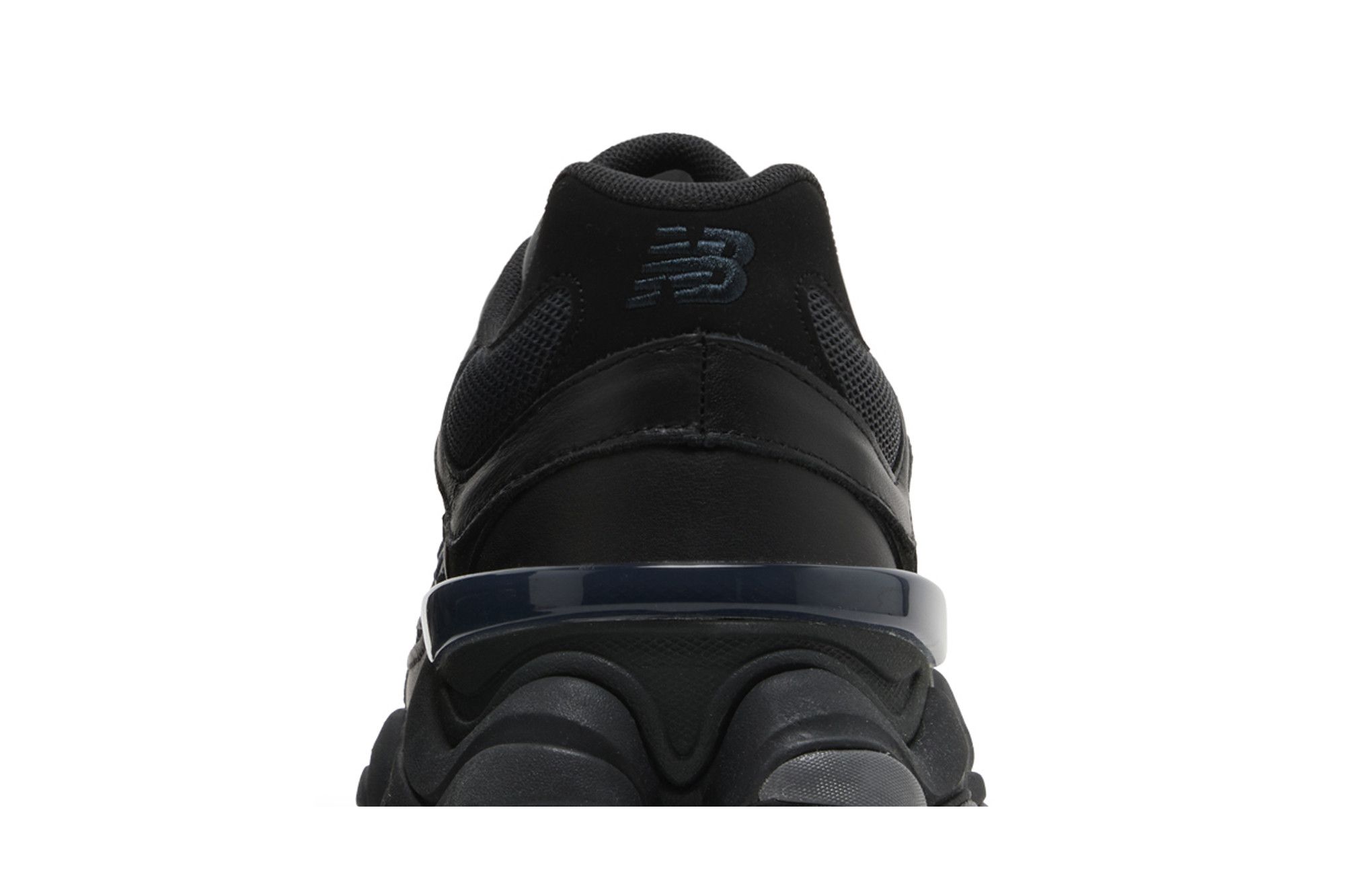 New Balance 9060 'Triple Black Leather' U9060NRI - Image 7