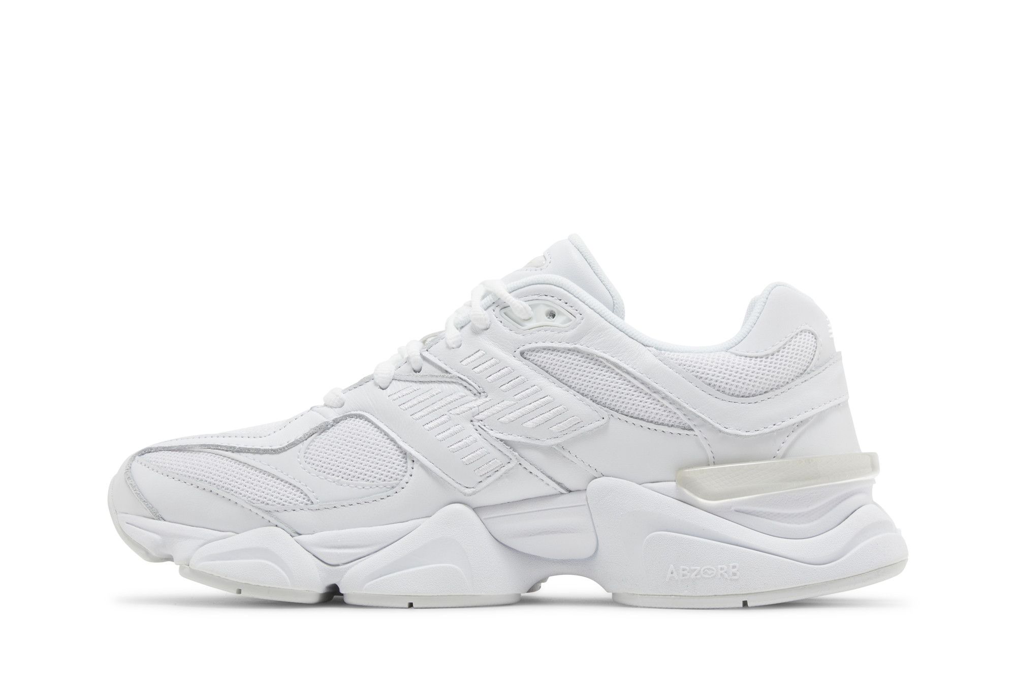 New Balance 9060 Triple White U9060NRJ Moroen - Image 3