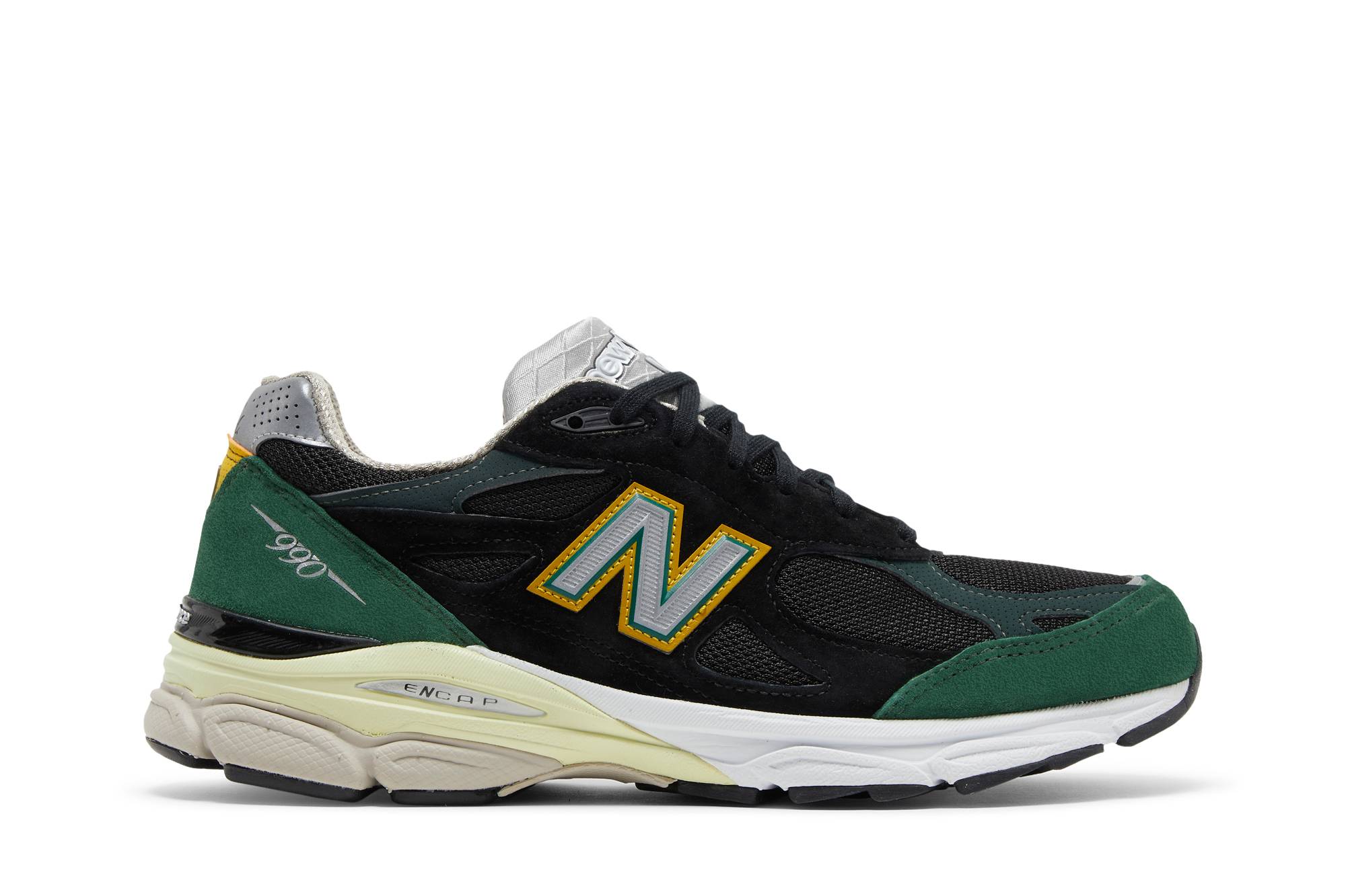 New Balance 990v3 Made In USA 'Black Green' M990CP3