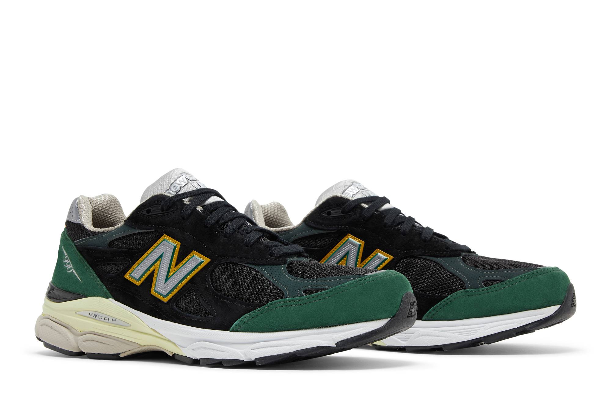 New Balance 990v3 Made In USA 'Black Green' M990CP3 - Afbeelding 15