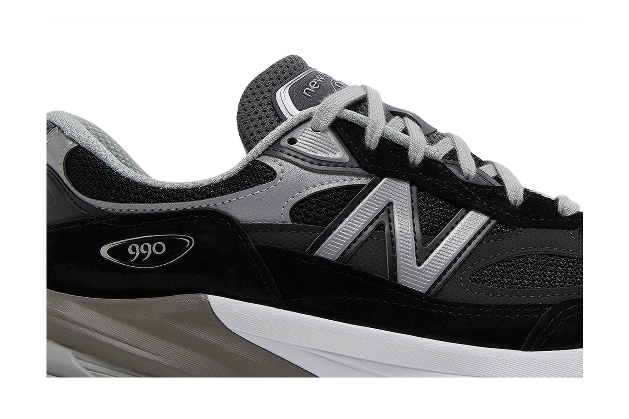 New Balance 990v6 MiUSA 'Black Grey White' M990BK6 - Image 2