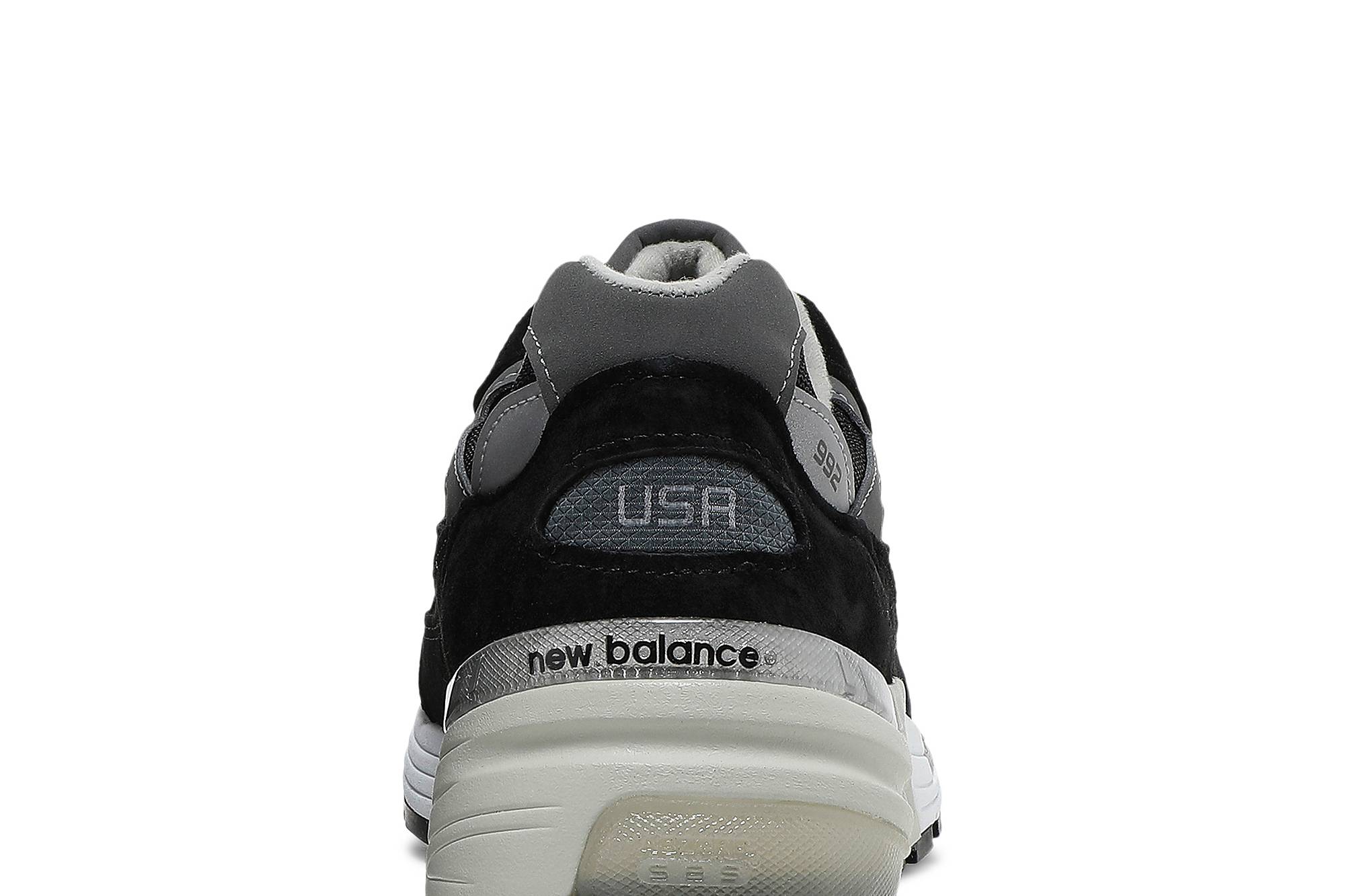 New Balance 992 Made In USA Black Grey Suede M992EB Coiloa - Image 7