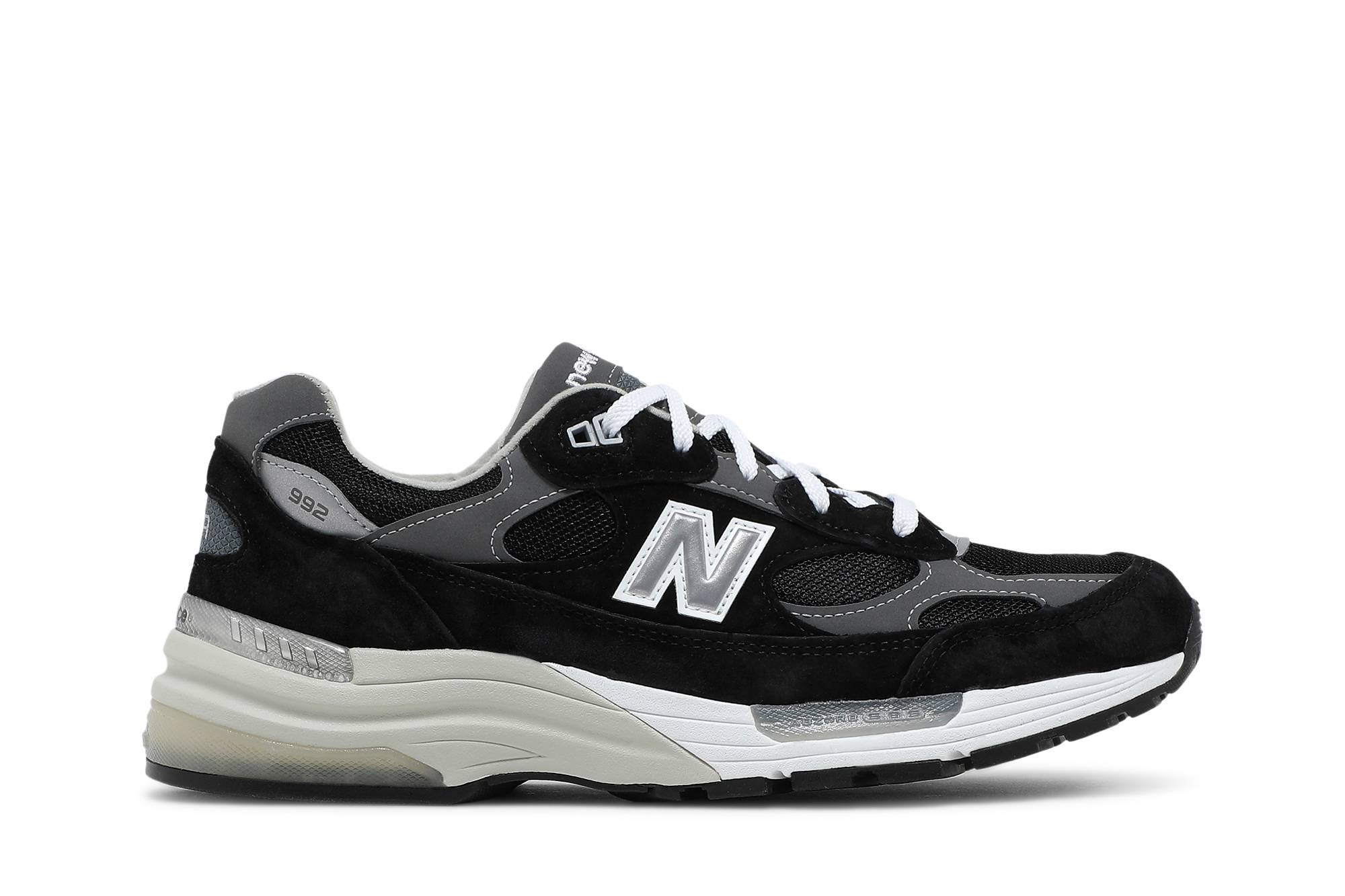 New Balance 992 Made In USA Black Grey Suede M992EB Simpleartly Store
