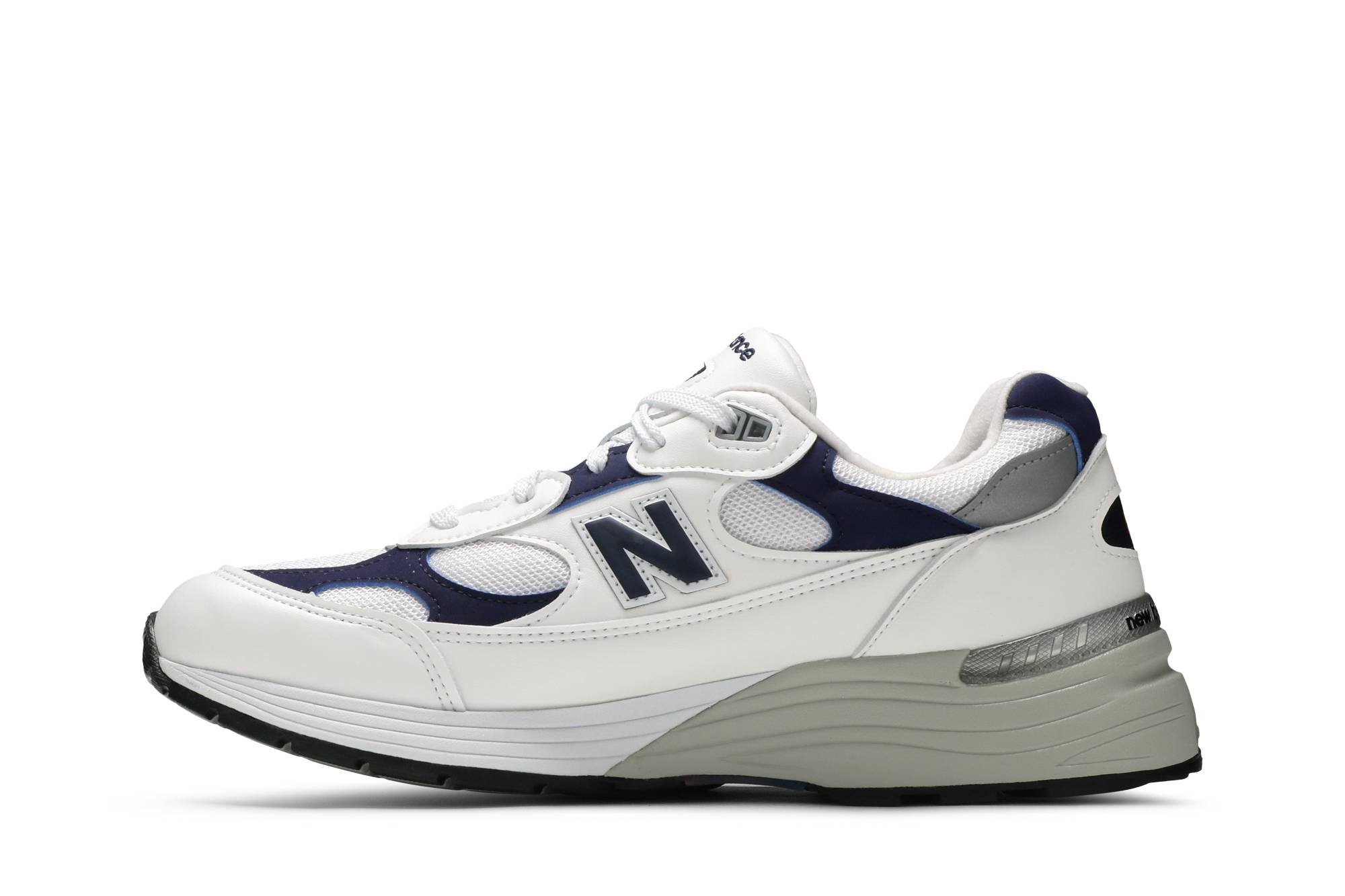 New Balance 992 Made in USA 'White Navy' M992EC - Image 3