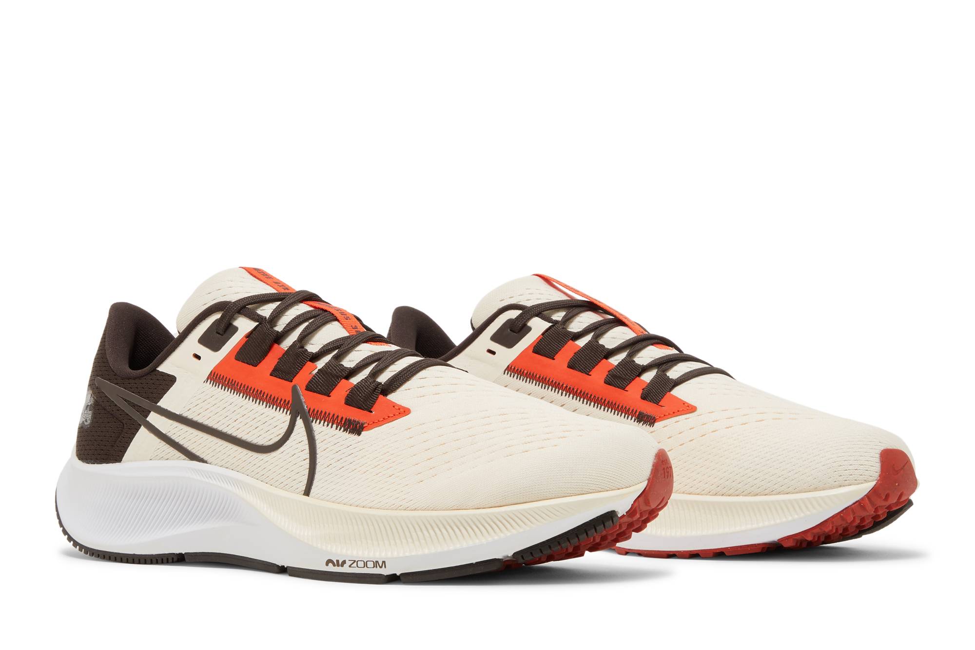 NFL x Nike Air Zoom Pegasus 38 'Cleveland Browns' DJ0815-100 - Image 8