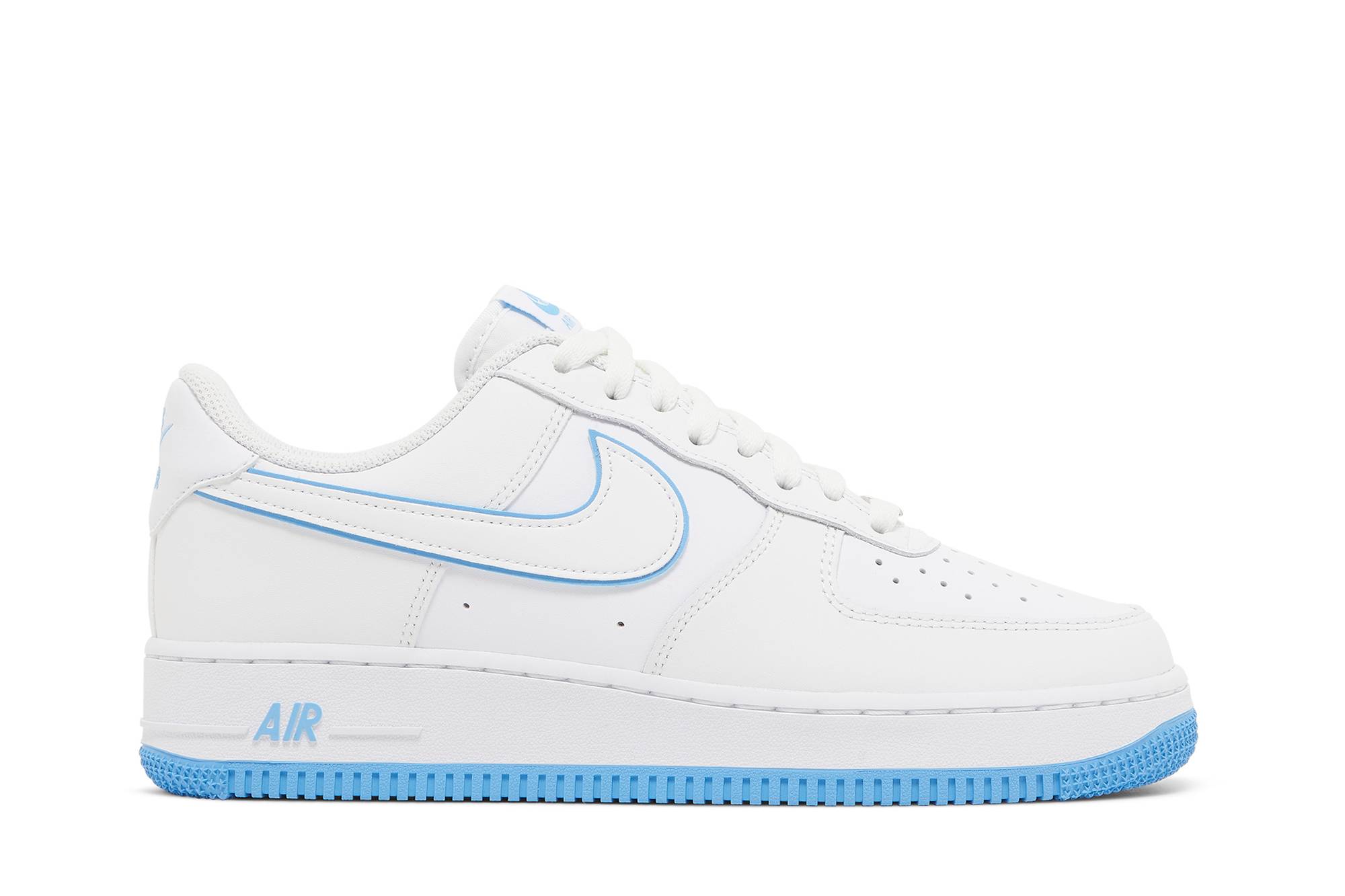 Nike Air Force 1 '07 Low White University Blue Sole DV0788-101