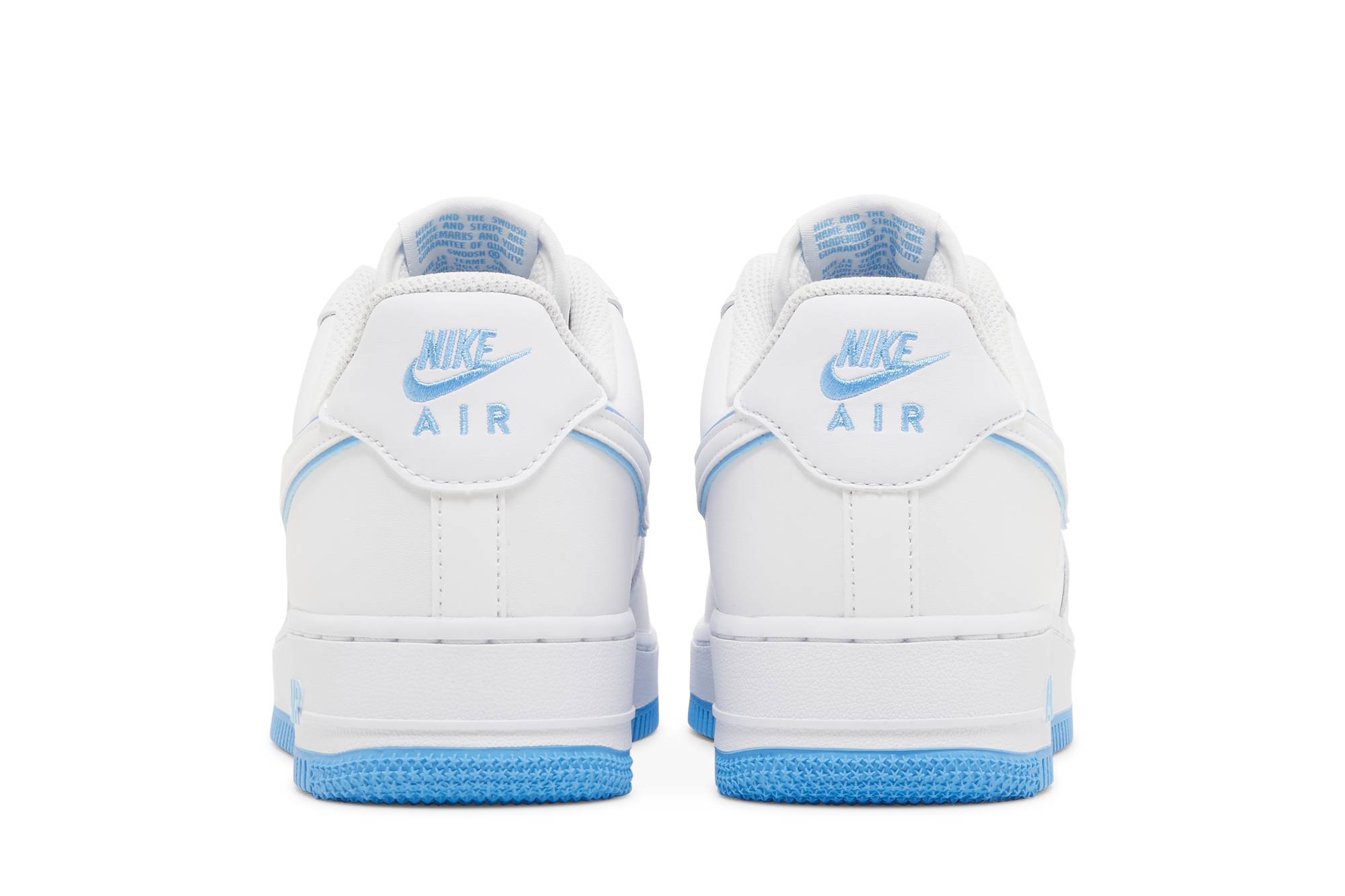 Nike Air Force 1 '07 Low White University Blue Sole DV0788-101 - Image 6