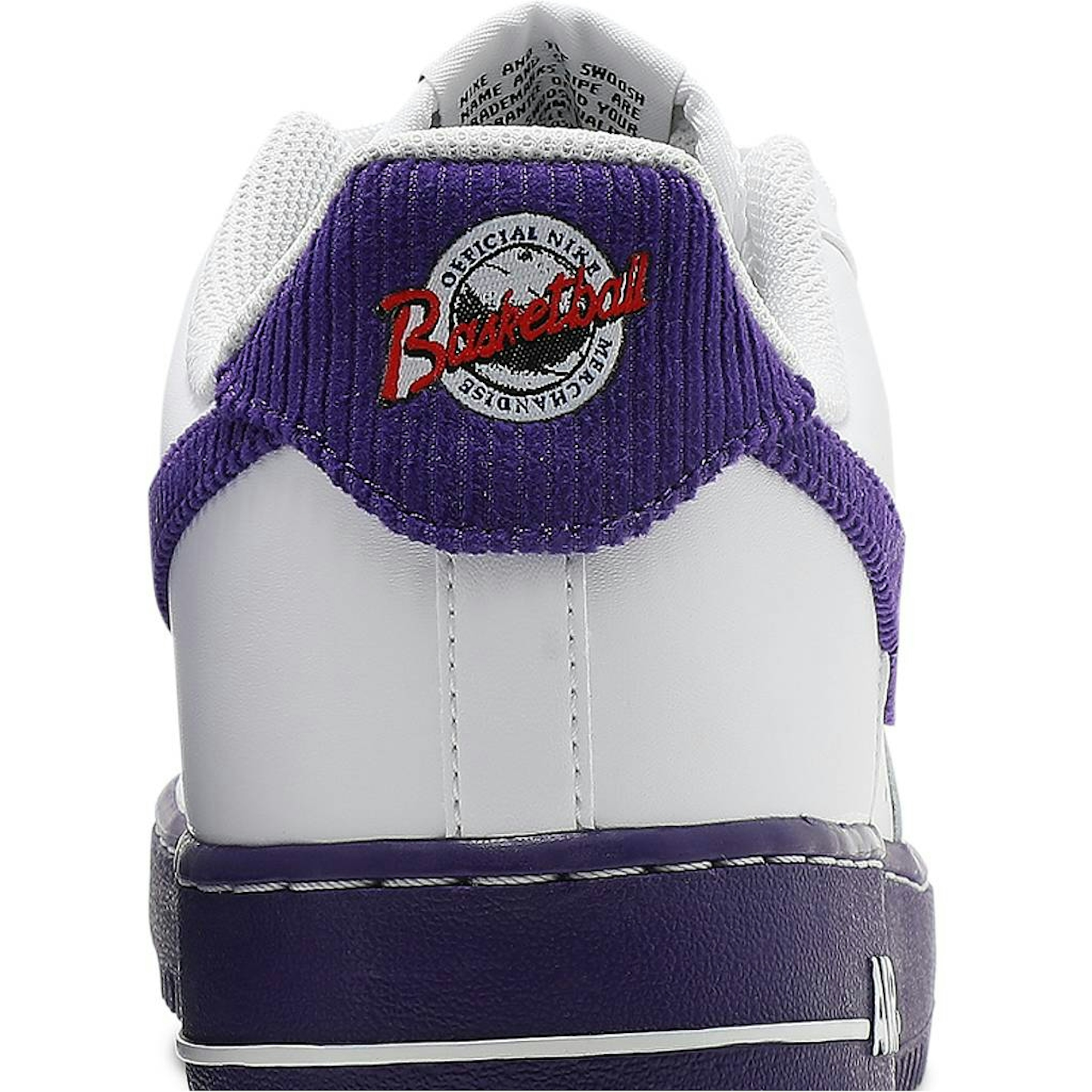 Nike Air Force 1 07 LV8 EMB White Court Purple DB0264-100 Moroen - Image 7