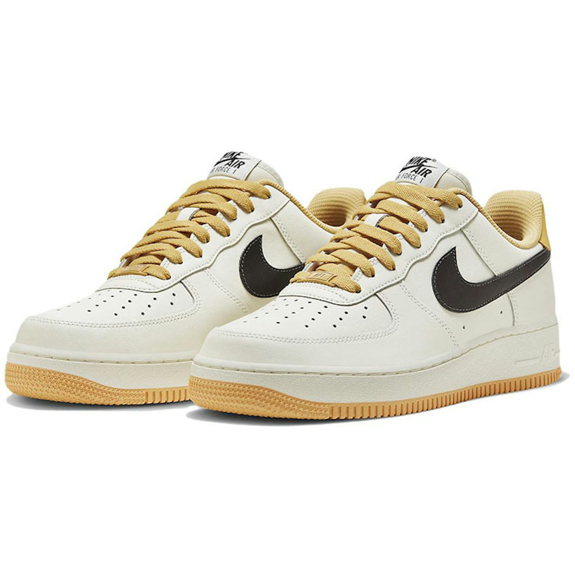 Nike Air Force 1 '07 LV8 'Sail Tan Black' FD9063-101 - Image 3