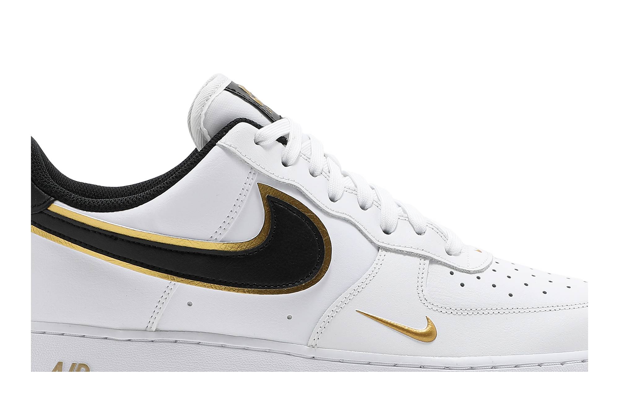 Nike Air Force 1 '07 LV8 'White Metallic Gold' DA8481-100 - Image 13