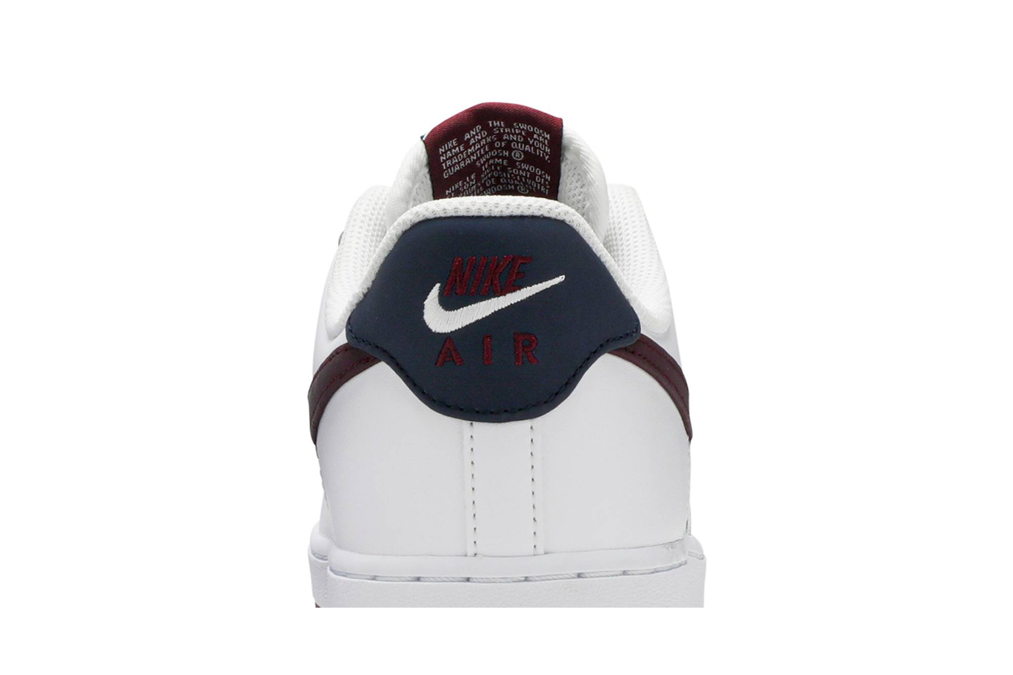 Nike Air Force 1 '07 LV8 'White Night Maroon' CJ8731-100 - Image 7