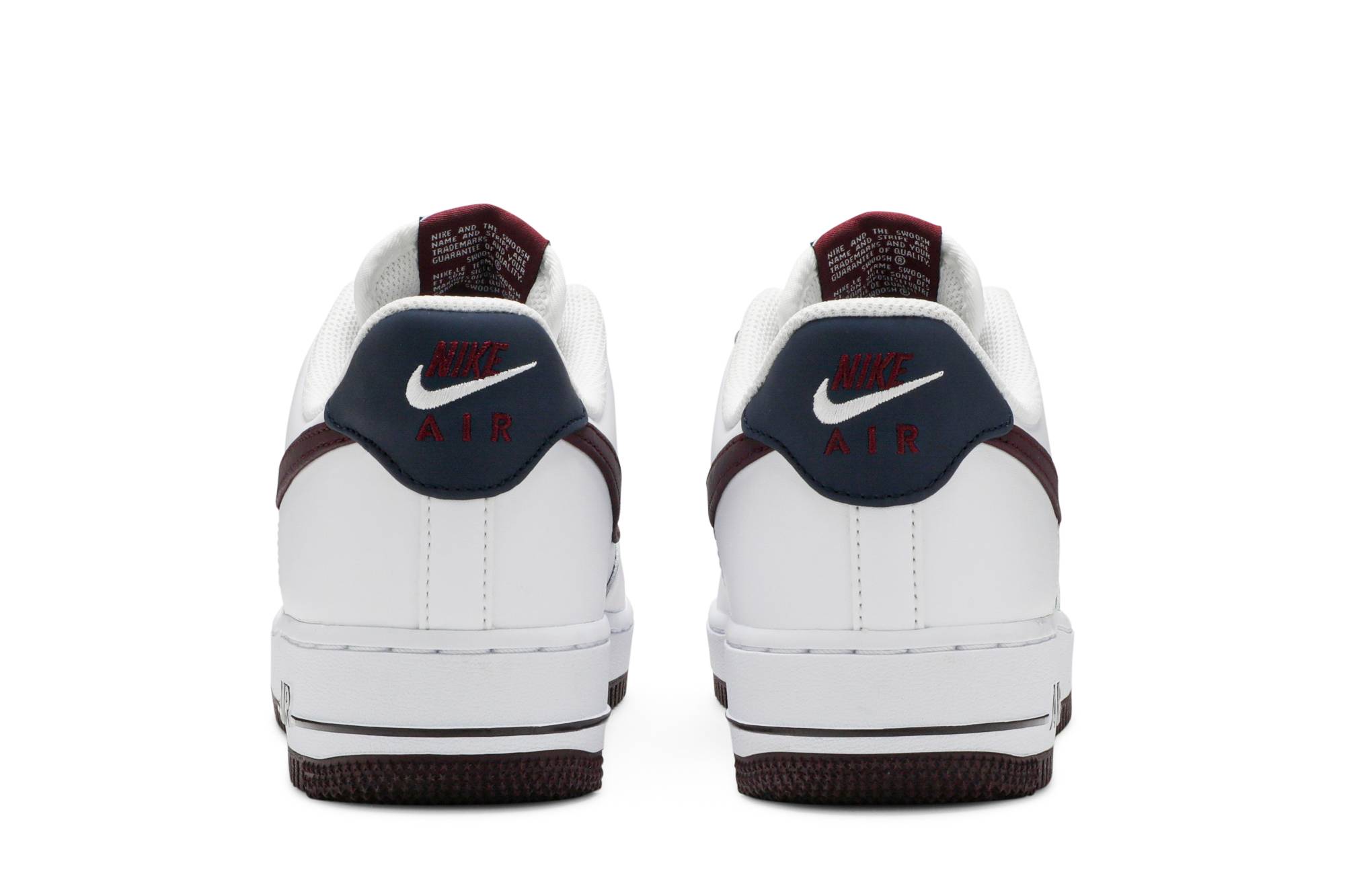 Nike Air Force 1 '07 LV8 'White Night Maroon' CJ8731-100 - Image 6