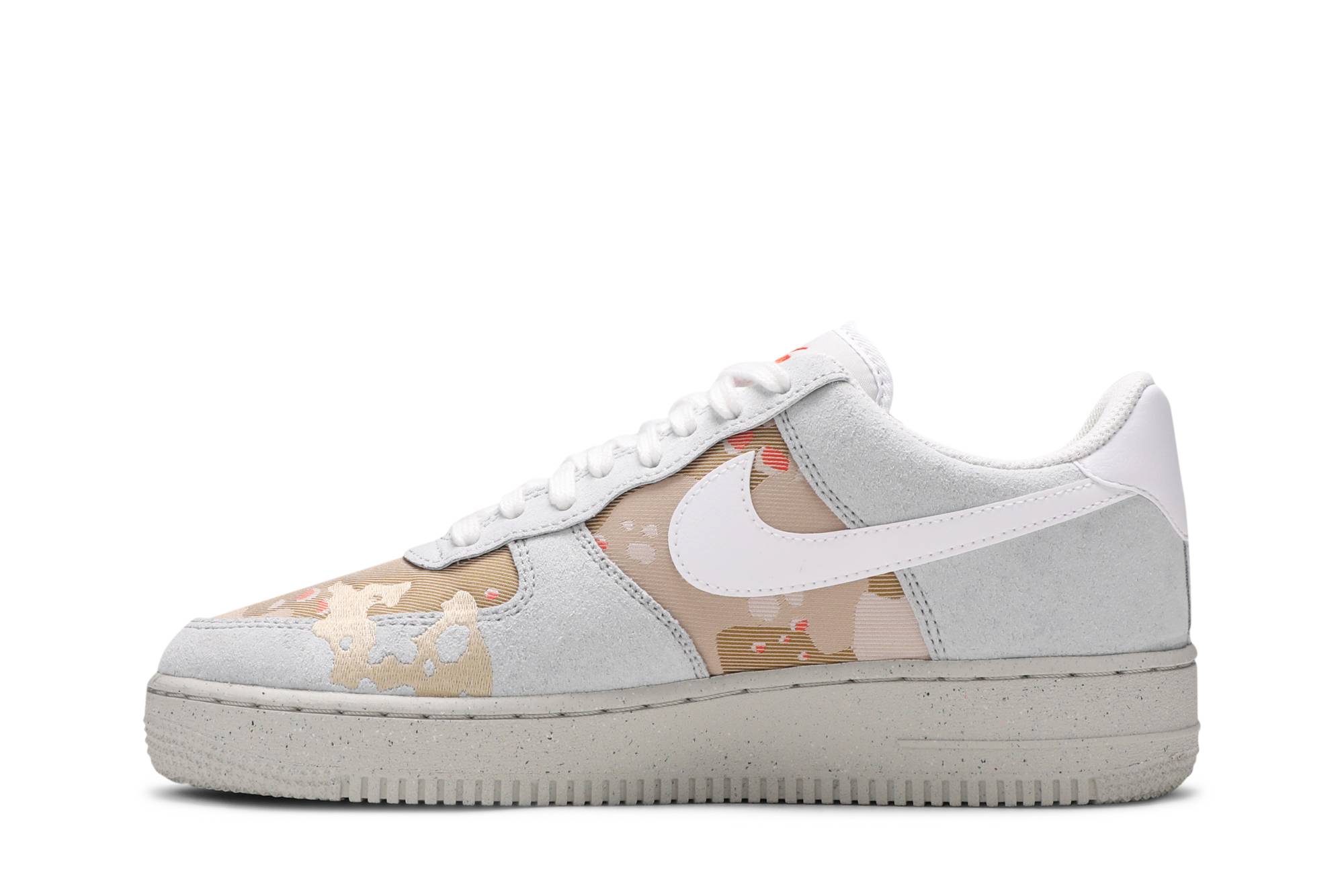 Nike Air Force 1 '07 LX 'Embroidered Desert Camo' DD1175-001 - Image 3