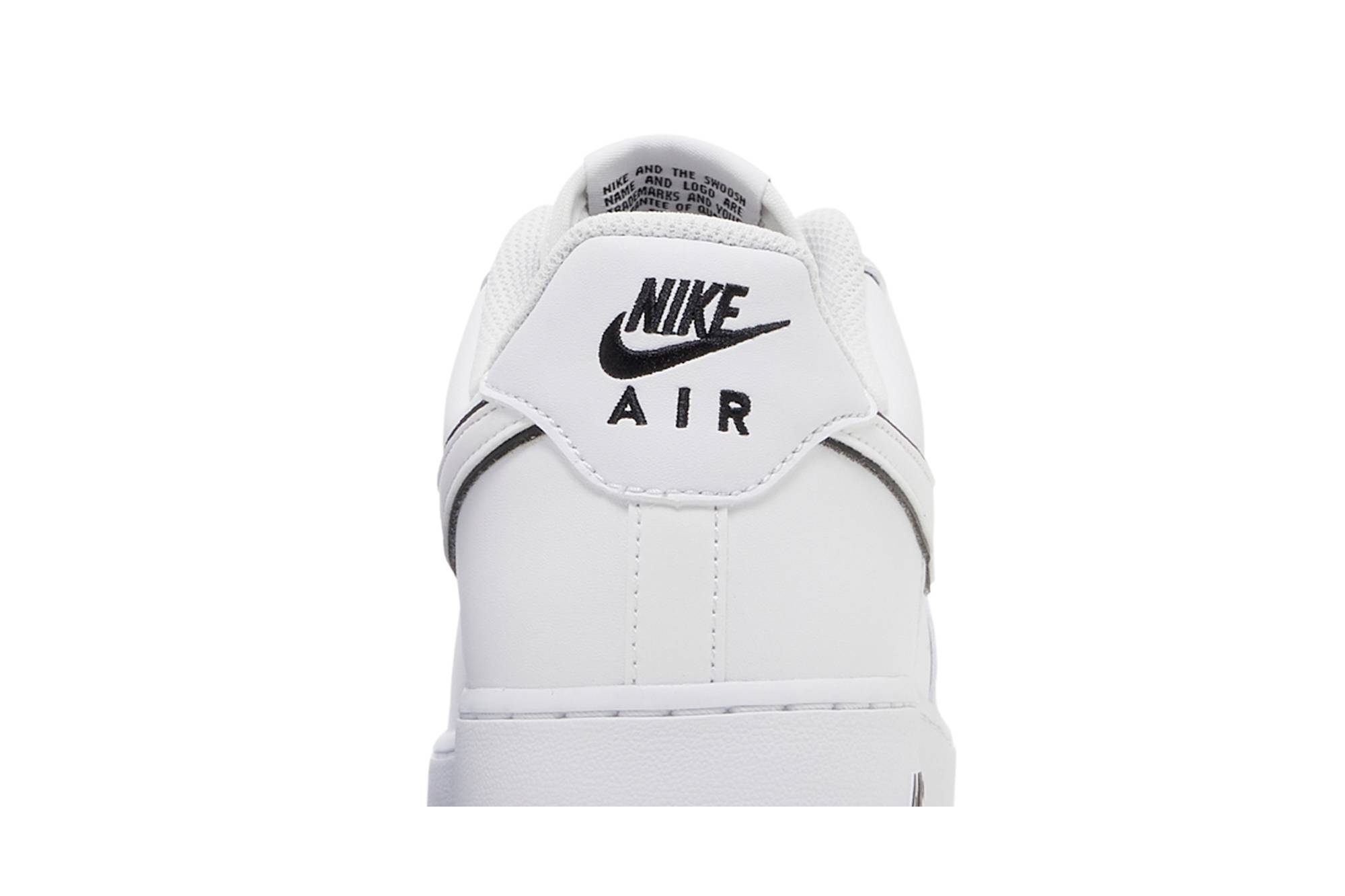 Nike Air Force 1 07 White Black Outline DV0788-103 Moroen - Image 7