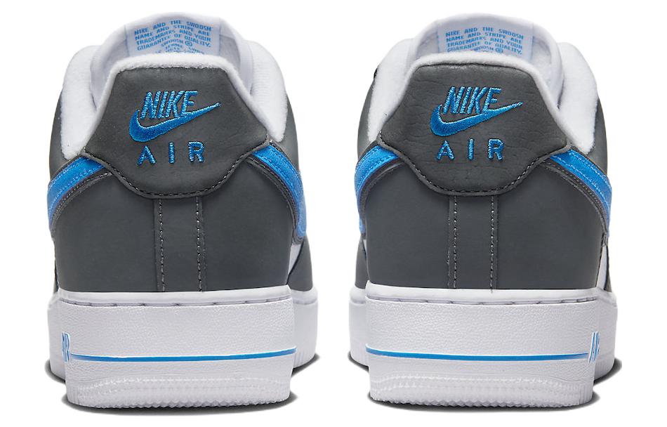 Nike Air Force 1 07 White Grey Photo Blue FB3360-100 Moroen - Image 5