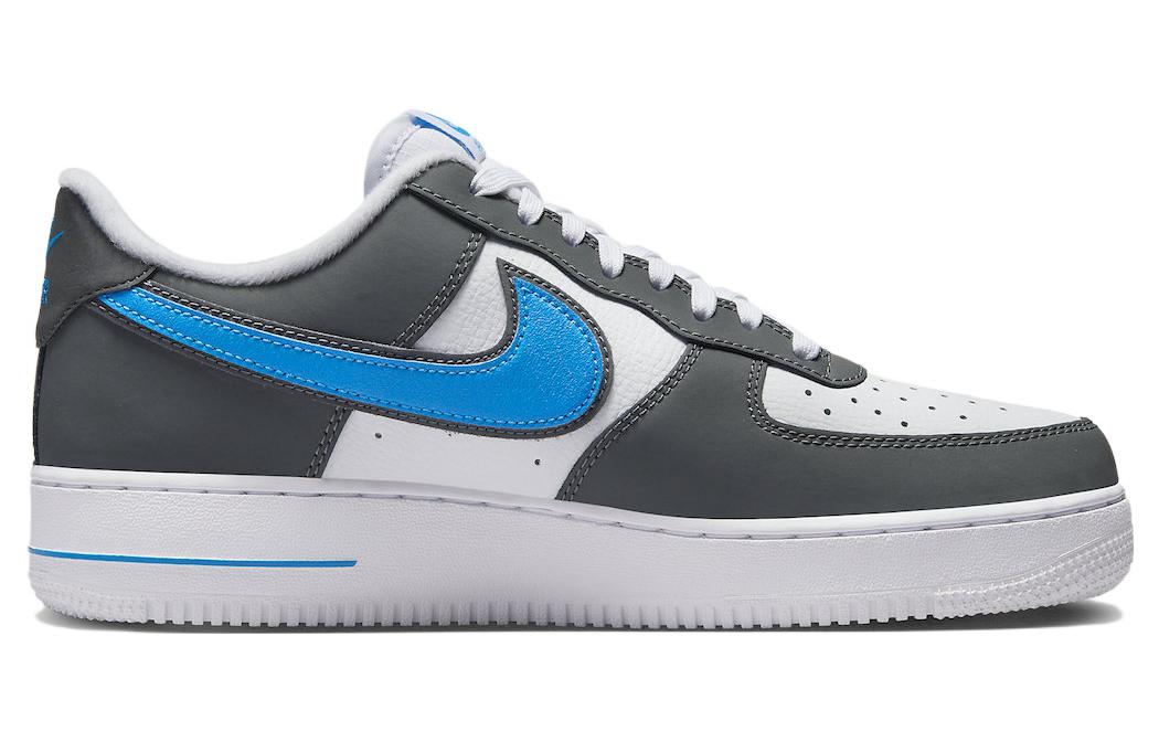 Nike Air Force 1 07 White Grey Photo Blue FB3360-100 Moroen - Image 2
