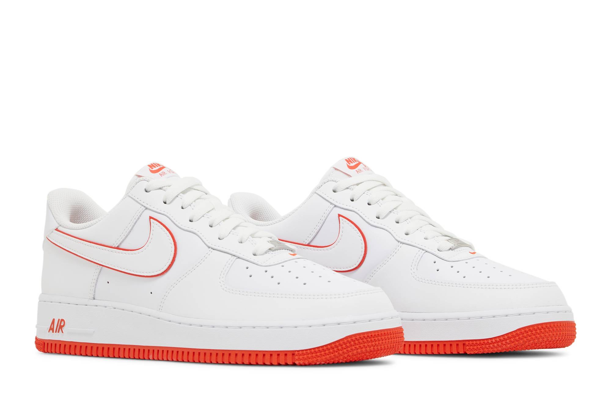 Nike Air Force 1 07 White Picante Red DV0788-102 Moroen - Image 8