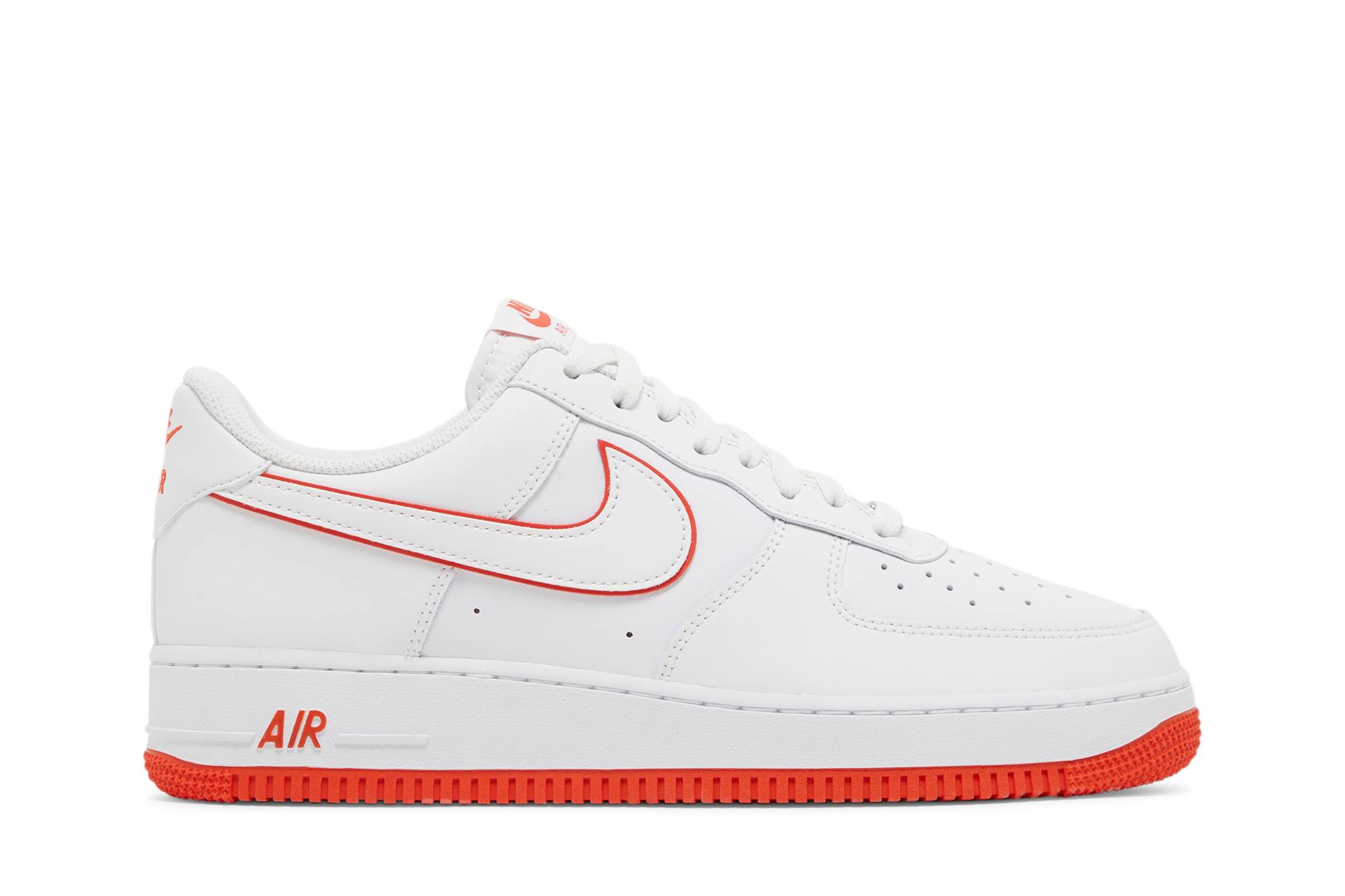 Nike Air Force 1 07 White Picante Red DV0788-102 Moroen