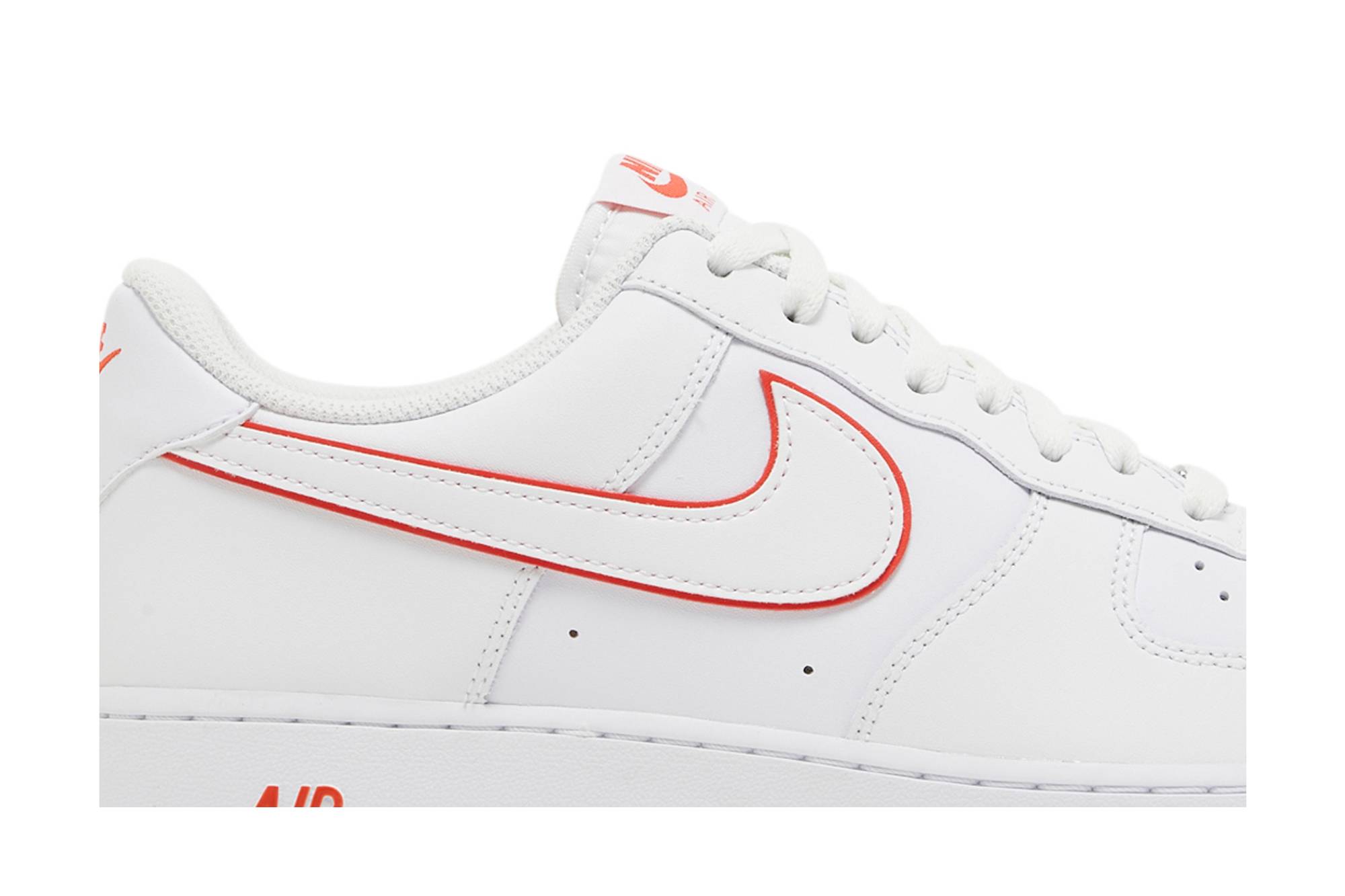 Nike Air Force 1 07 White Picante Red DV0788-102 Moroen - Image 2