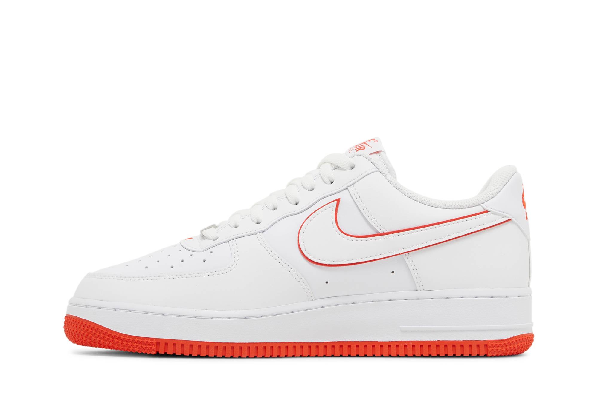 Nike Air Force 1 07 White Picante Red DV0788-102 Moroen - Image 3