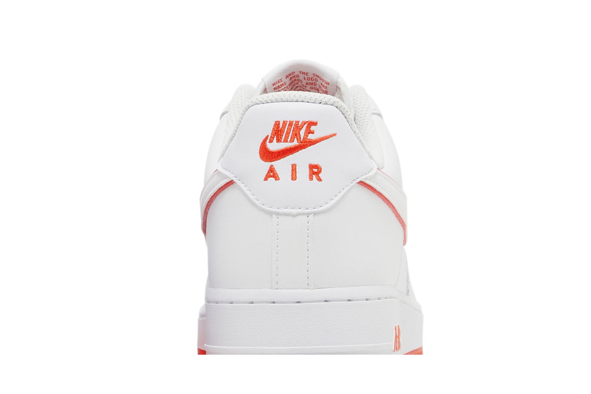 Nike Air Force 1 07 White Picante Red DV0788-102 Moroen - Image 7