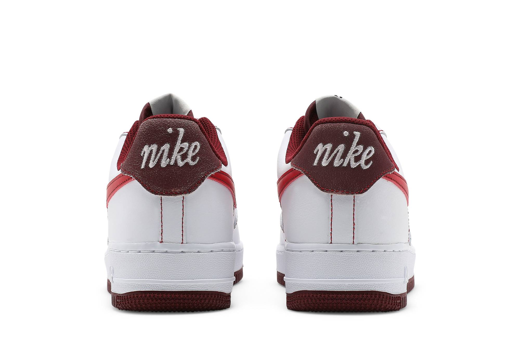 Nike Air Force 1 '07 'White University Red' DA8478-101 - Image 6