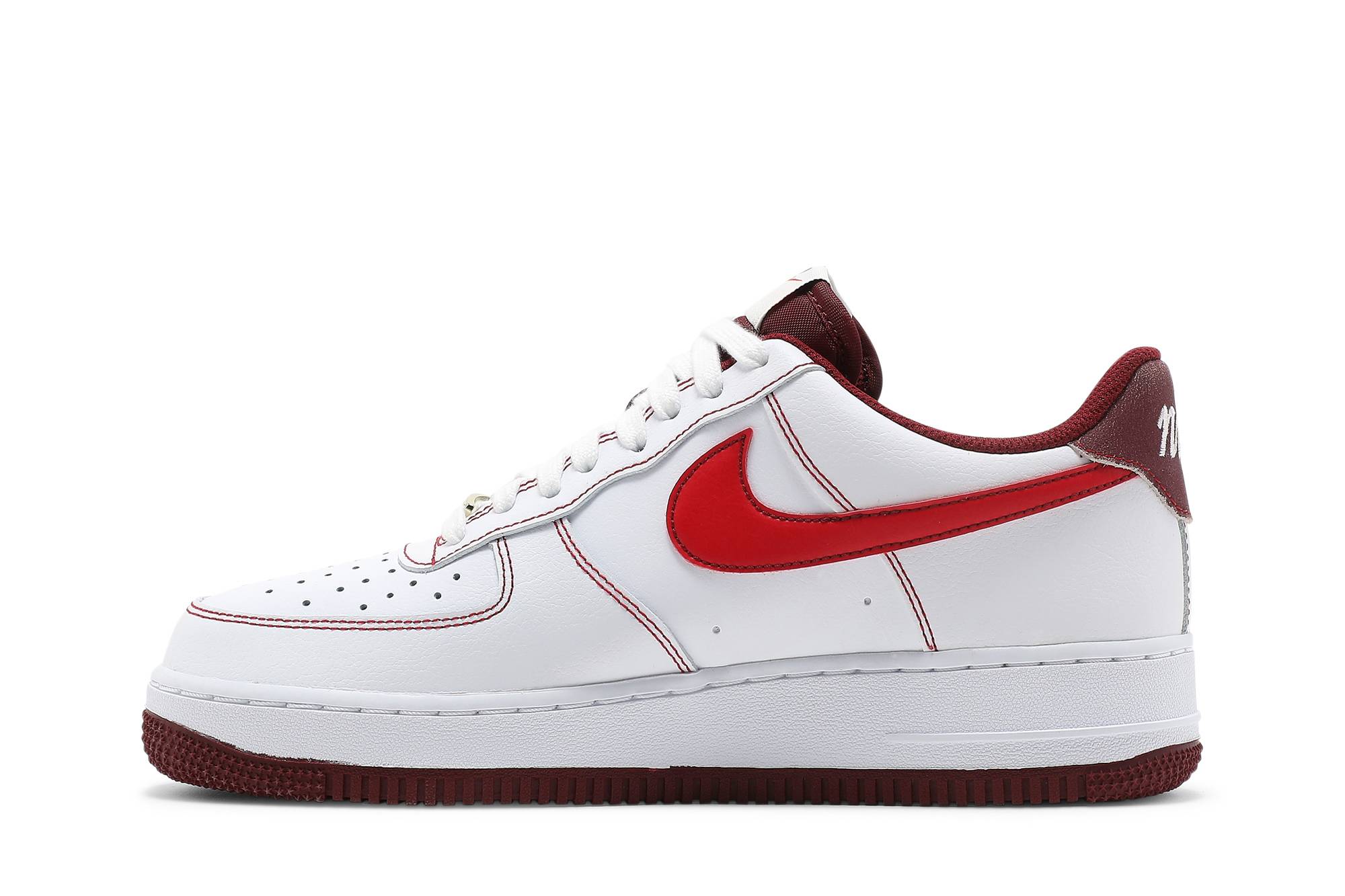 Nike Air Force 1 '07 'White University Red' DA8478-101 - Image 3
